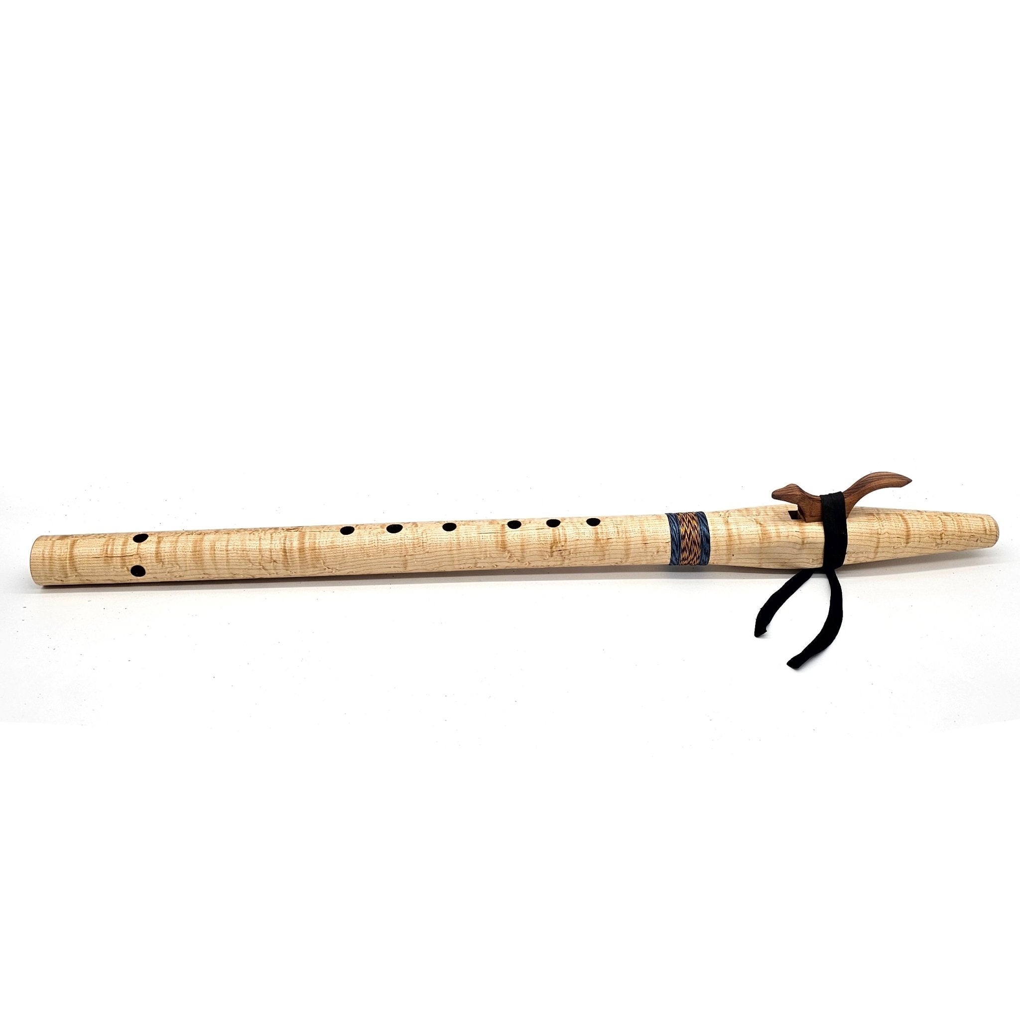 Birdseye maple Native American style D flute –#0419