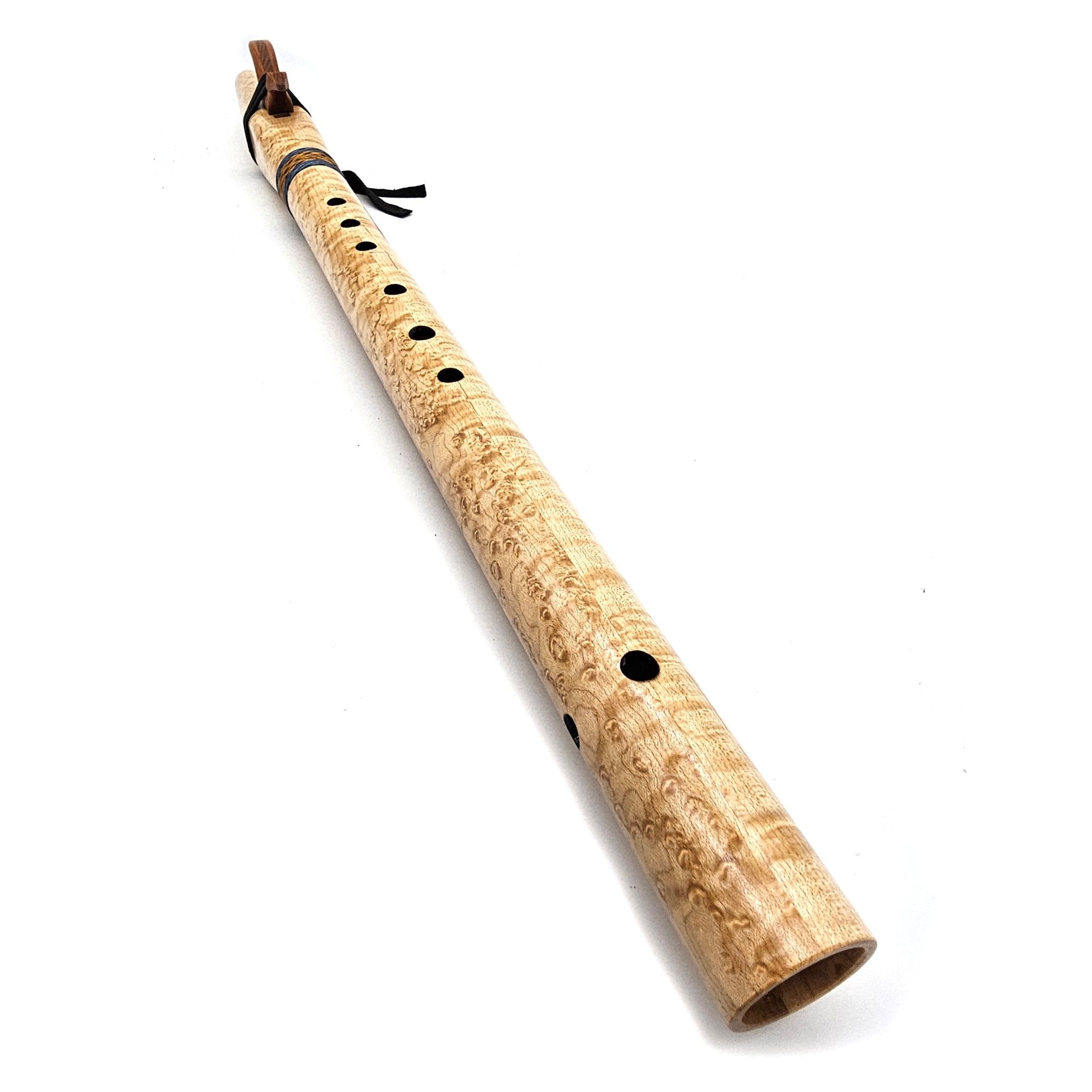 Birdseye maple Native American style D flute –#0419