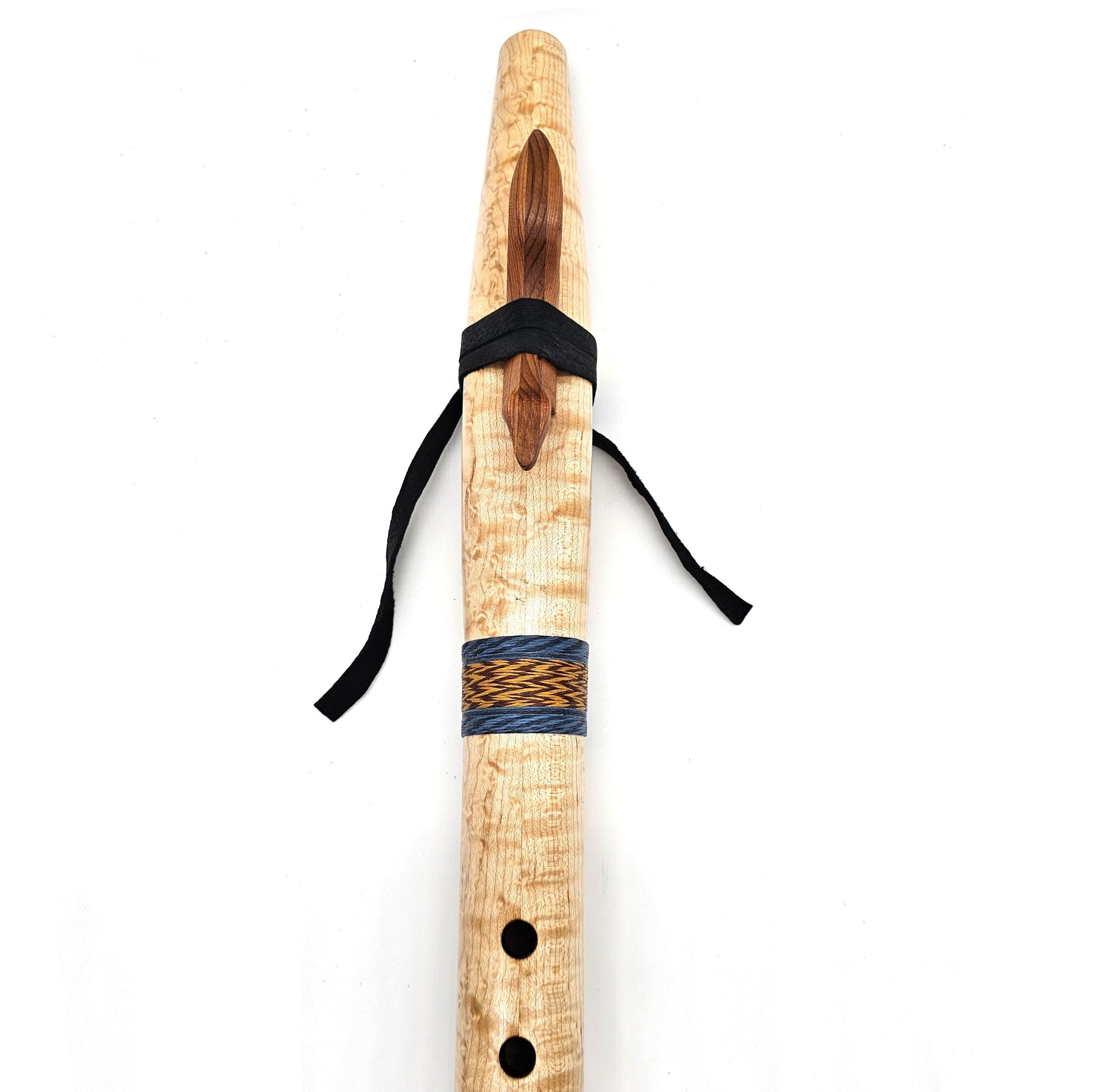 Birdseye maple Native American style D flute –#0419