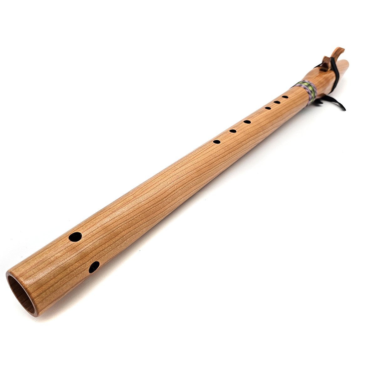 Cherry Native American Style Bass C Flute