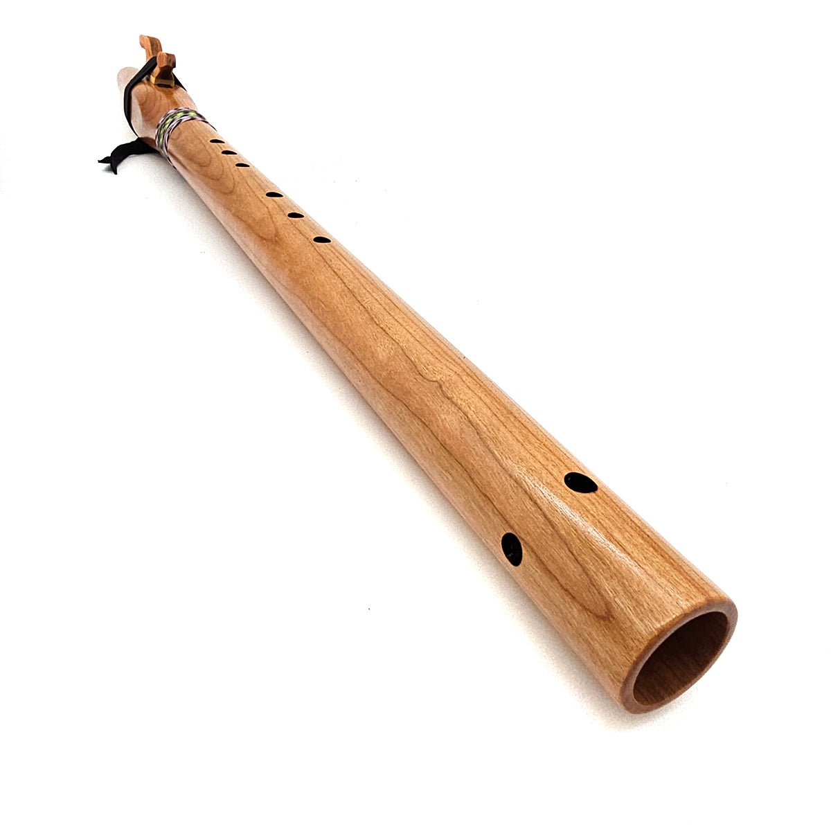 Cherry Native American Style Bass C Flute