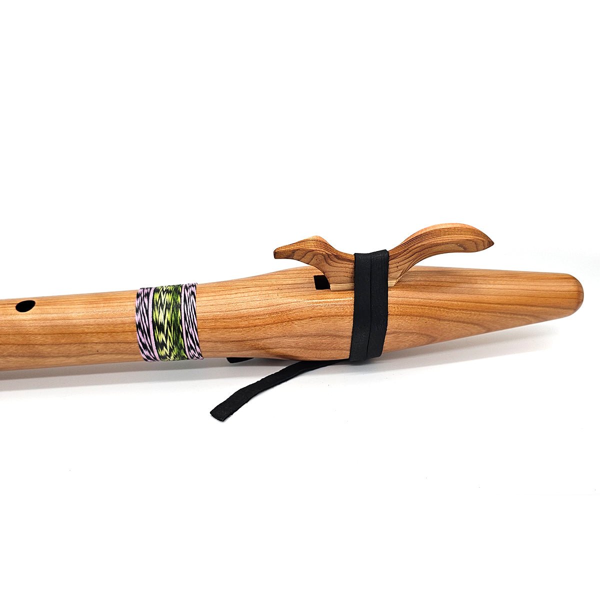 Cherry Native American Style Bass C Flute