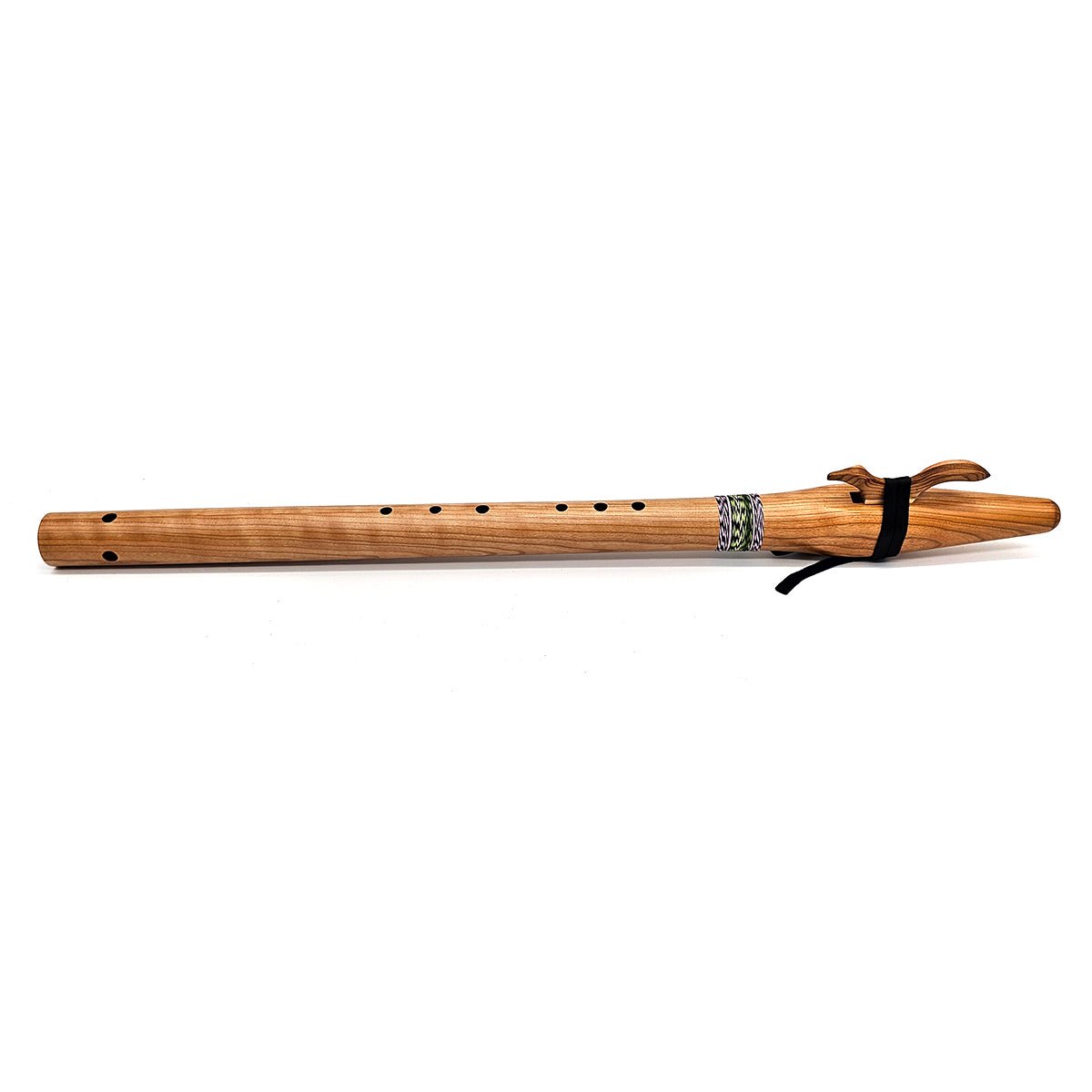 Cherry Native American Style Bass C Flute