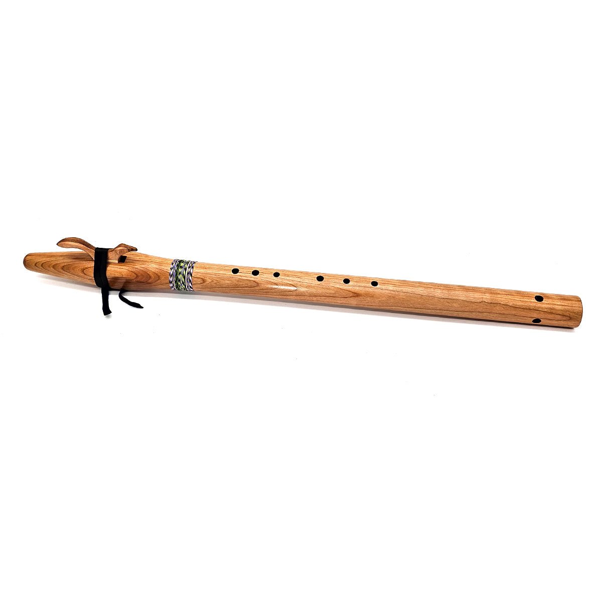 Cherry Native American Style Bass C Flute