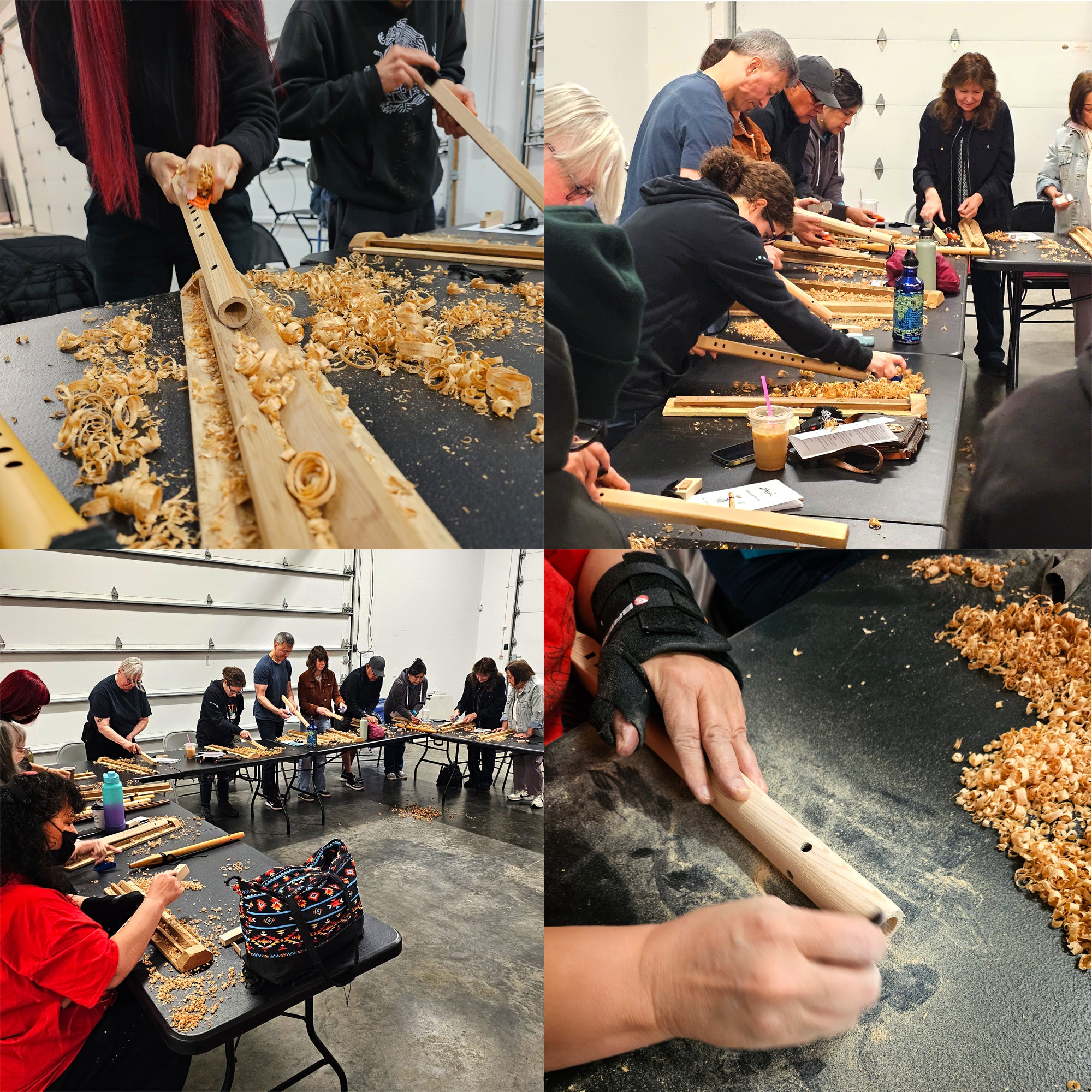 Flute Making and Playing Teaching Package for Tribes, Schools and Groups