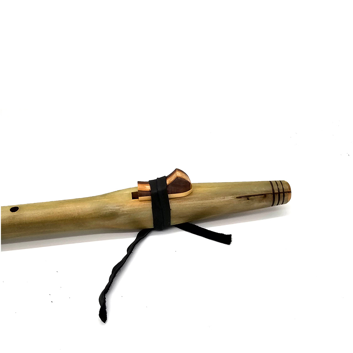 Copper Stained Hemlock Hijaz flute in the key of A - SALE
