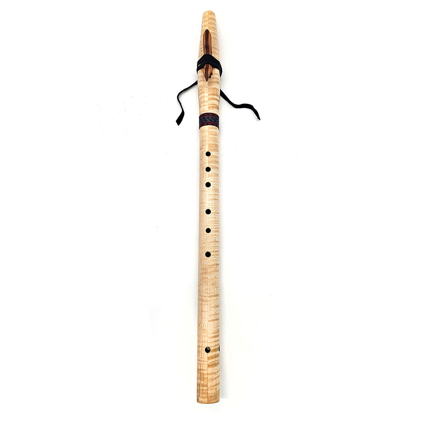 Tiger Maple Native American Style D Flute