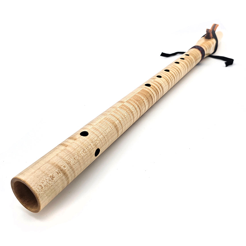 Tiger Maple Native American Style D Flute
