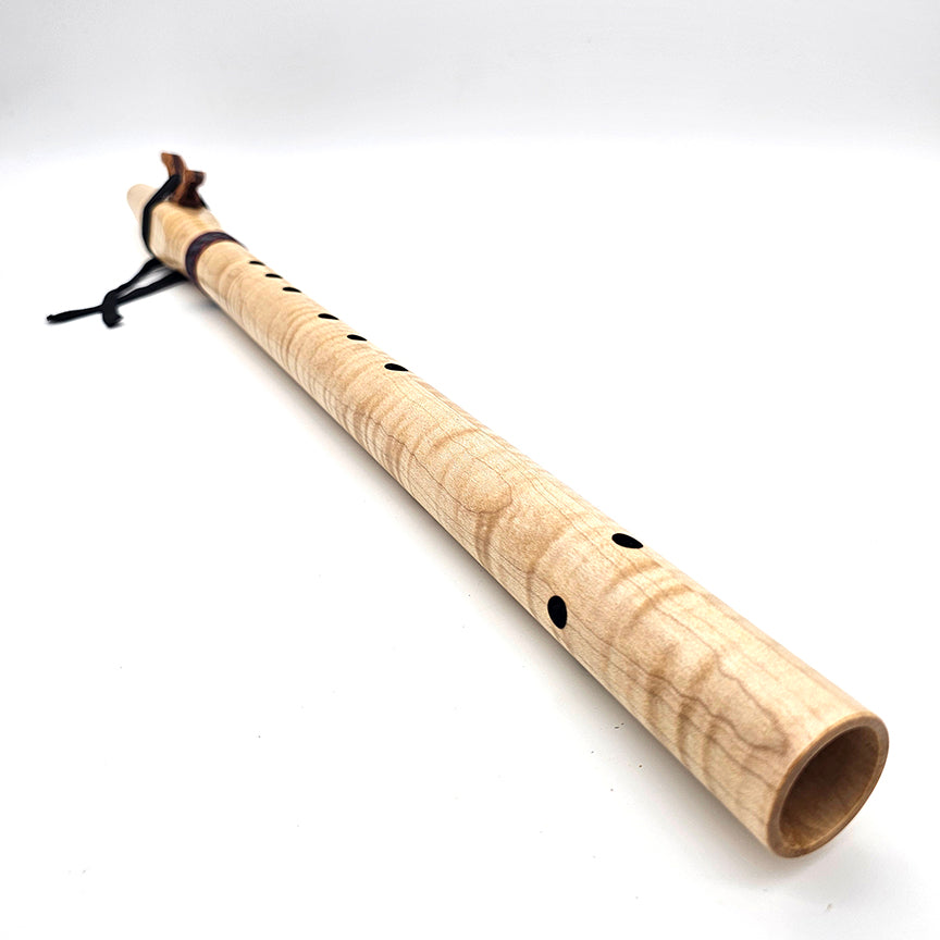 Tiger Maple Native American Style D Flute