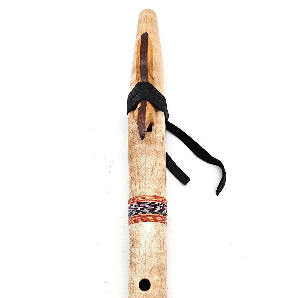 Curly Maple Native American Style F Sharp Flute