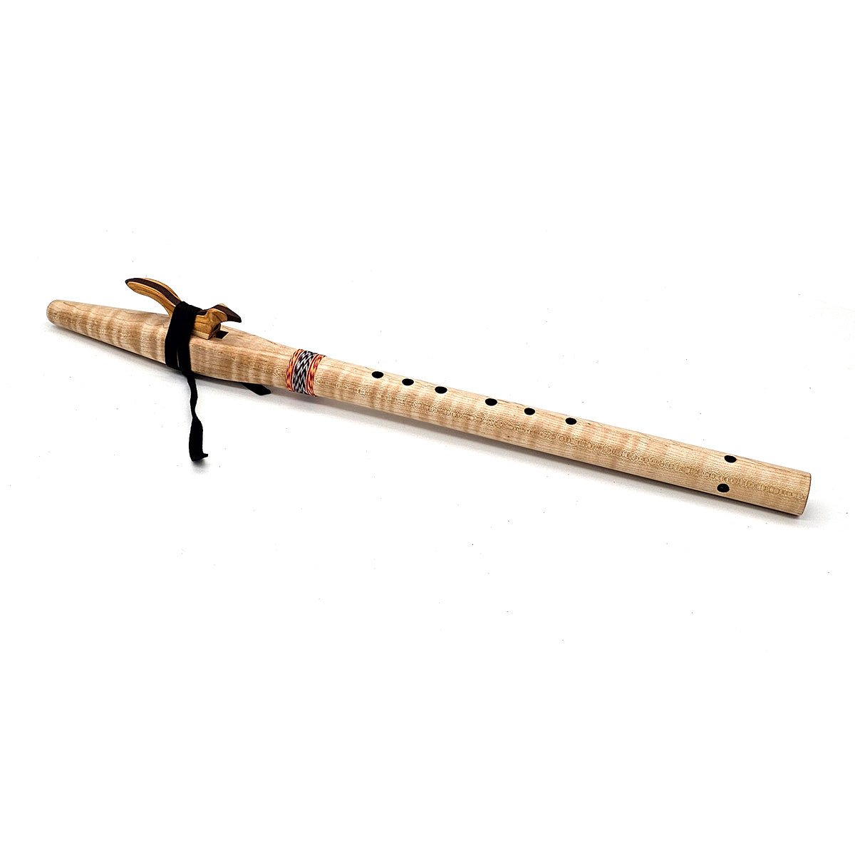 Curly Maple Native American Style F Sharp Flute