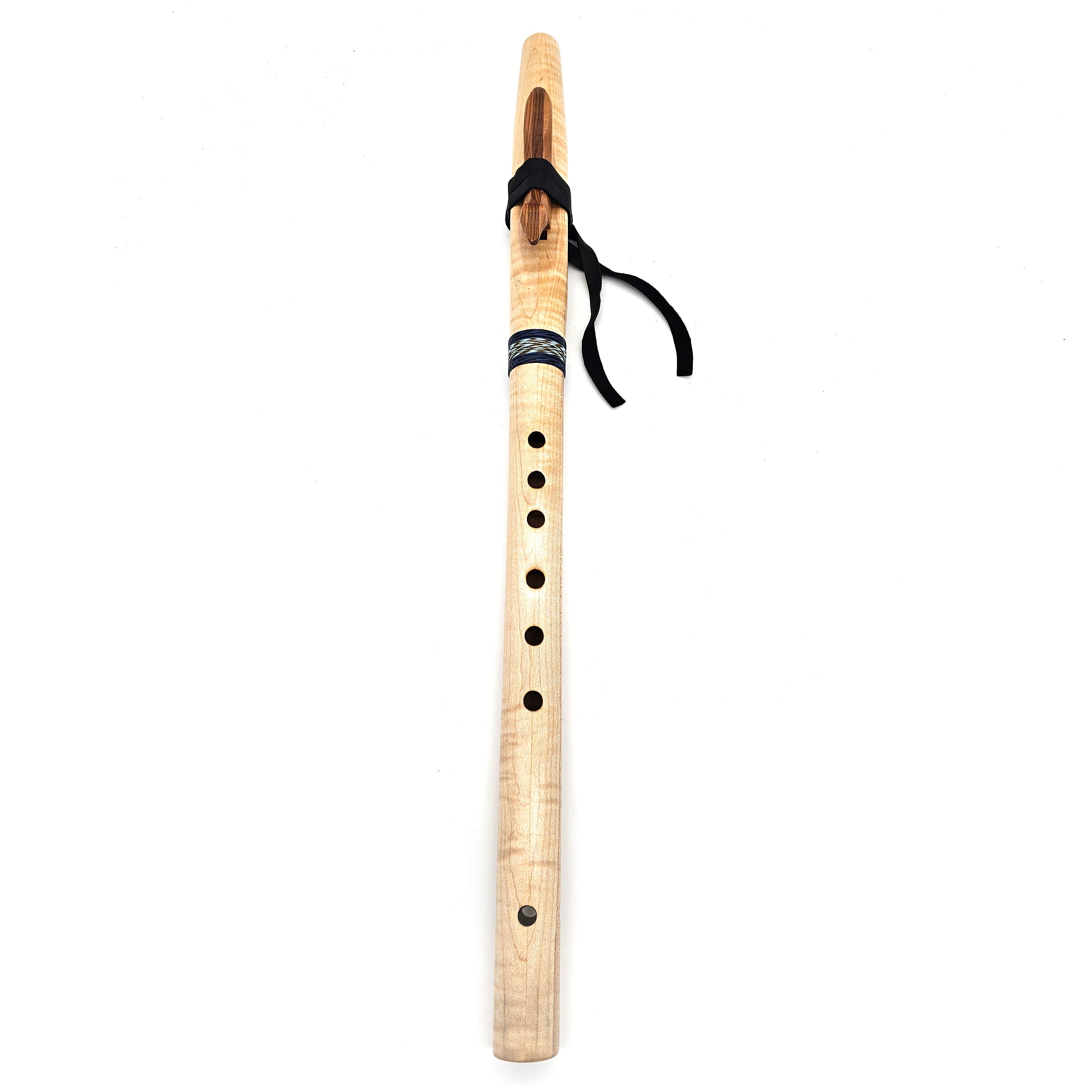 Curly maple flute in the key of G -#2752