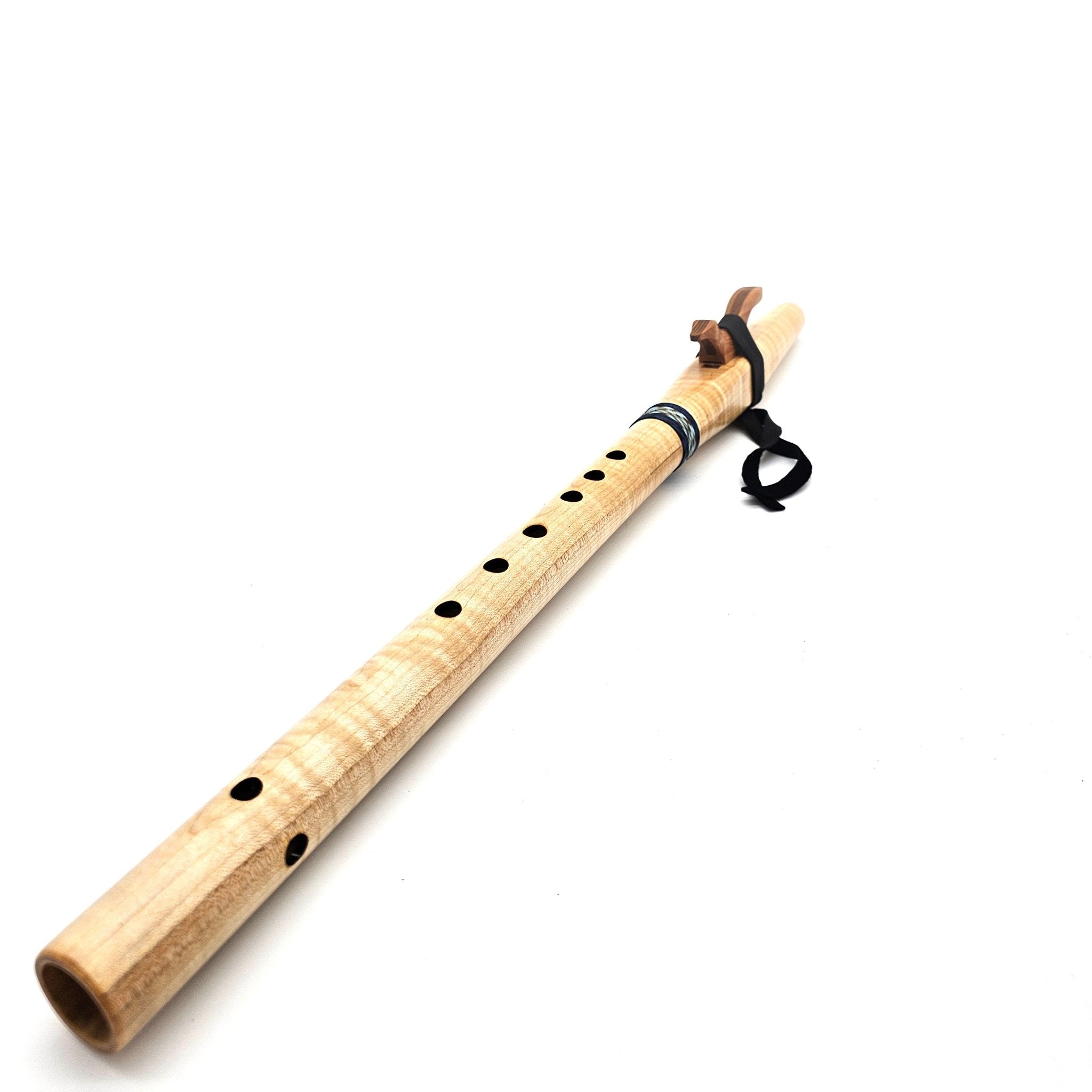 Curly maple flute in the key of G -#2752