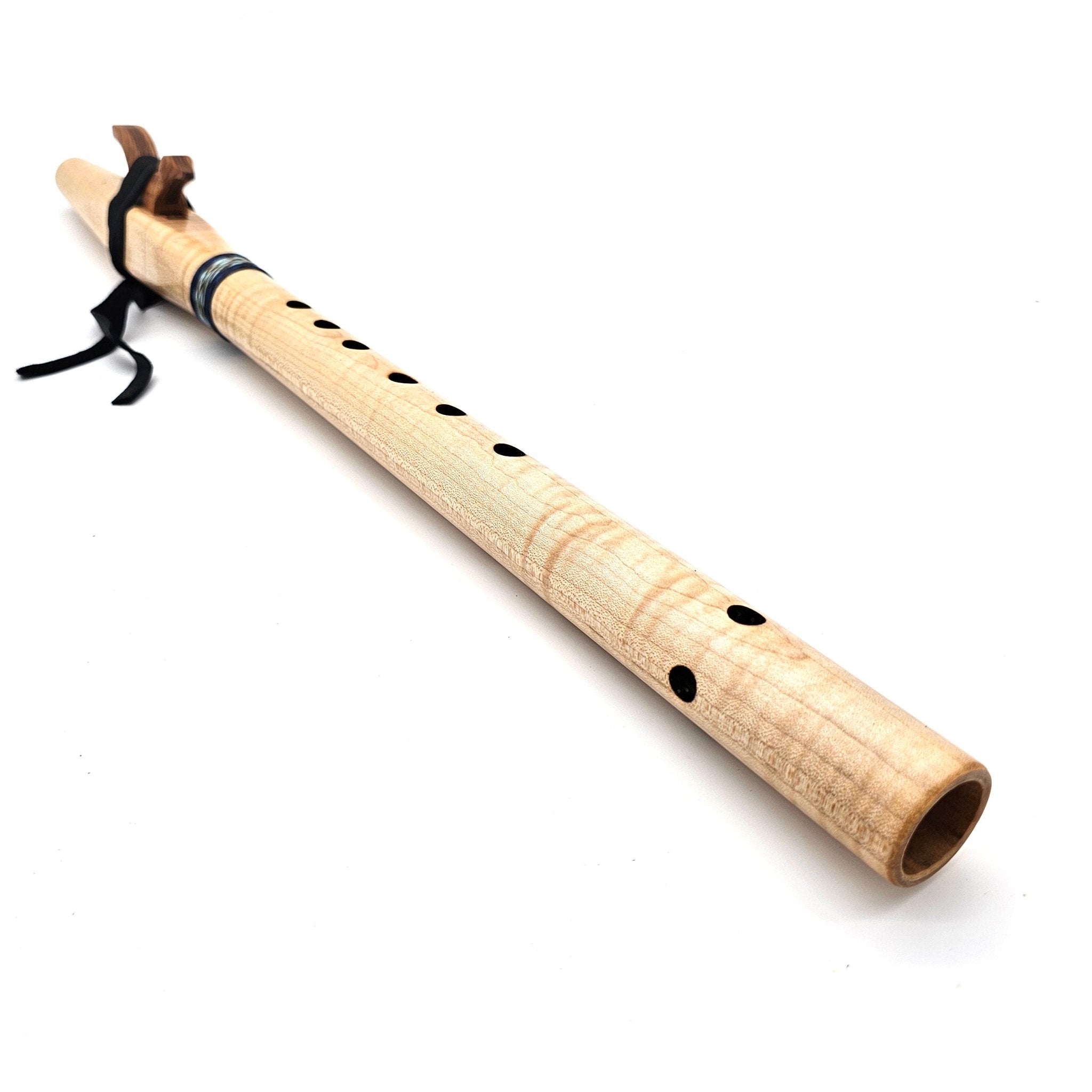 Curly maple flute in the key of G -#2752