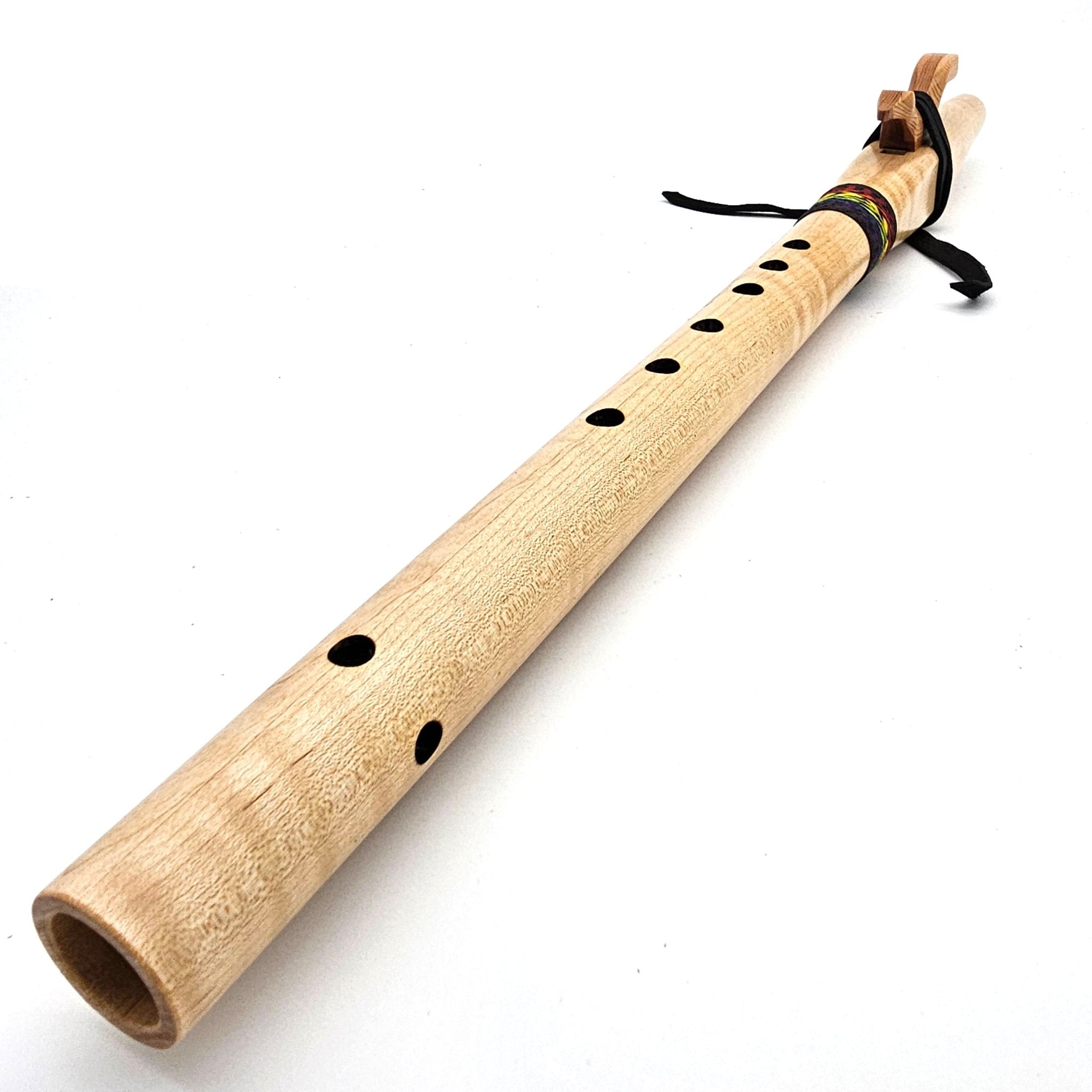 Curly maple Native American style G flute - Limited Edition Pride & Equality