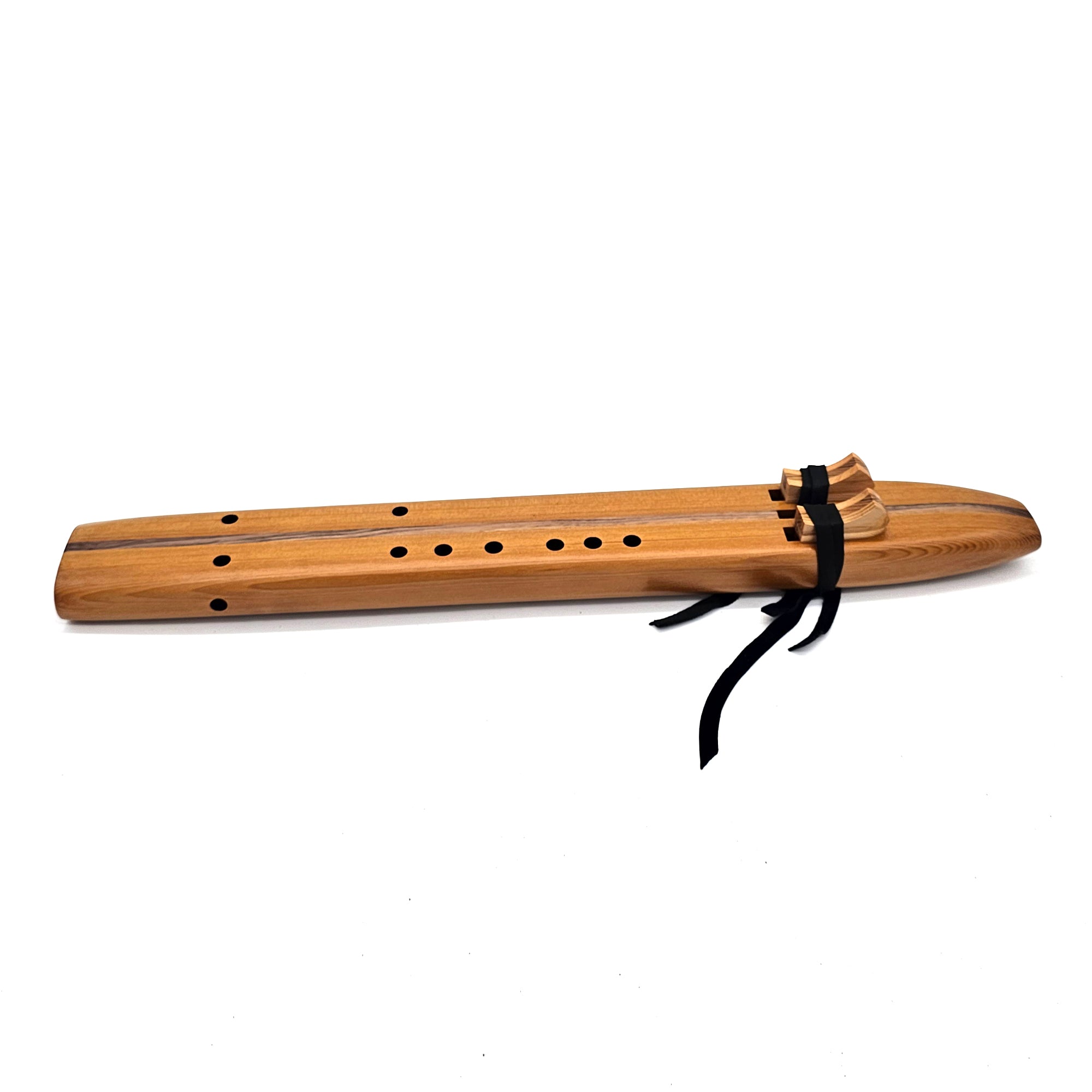 Western Red Cedar Native American Style Drone Flute - Key Of A