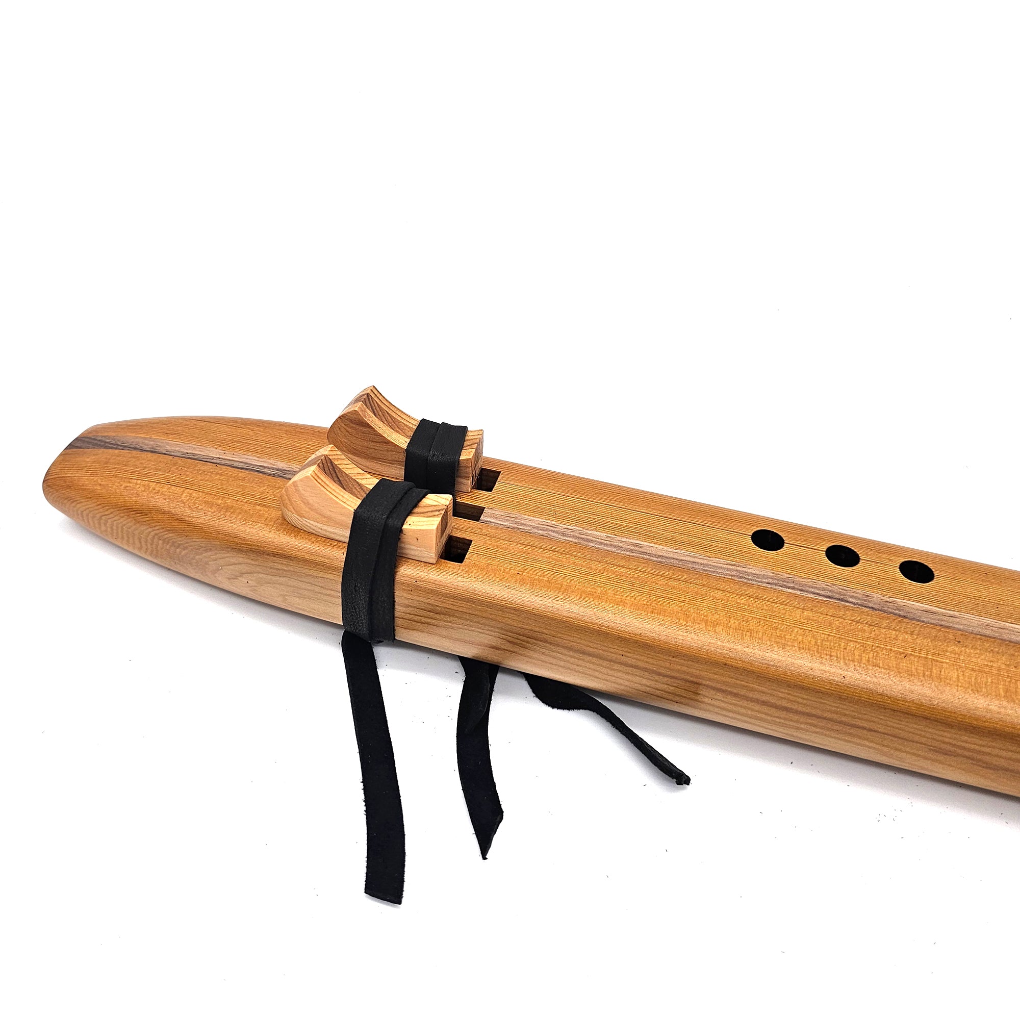 Western Red Cedar Native American Style Drone Flute - Key Of A