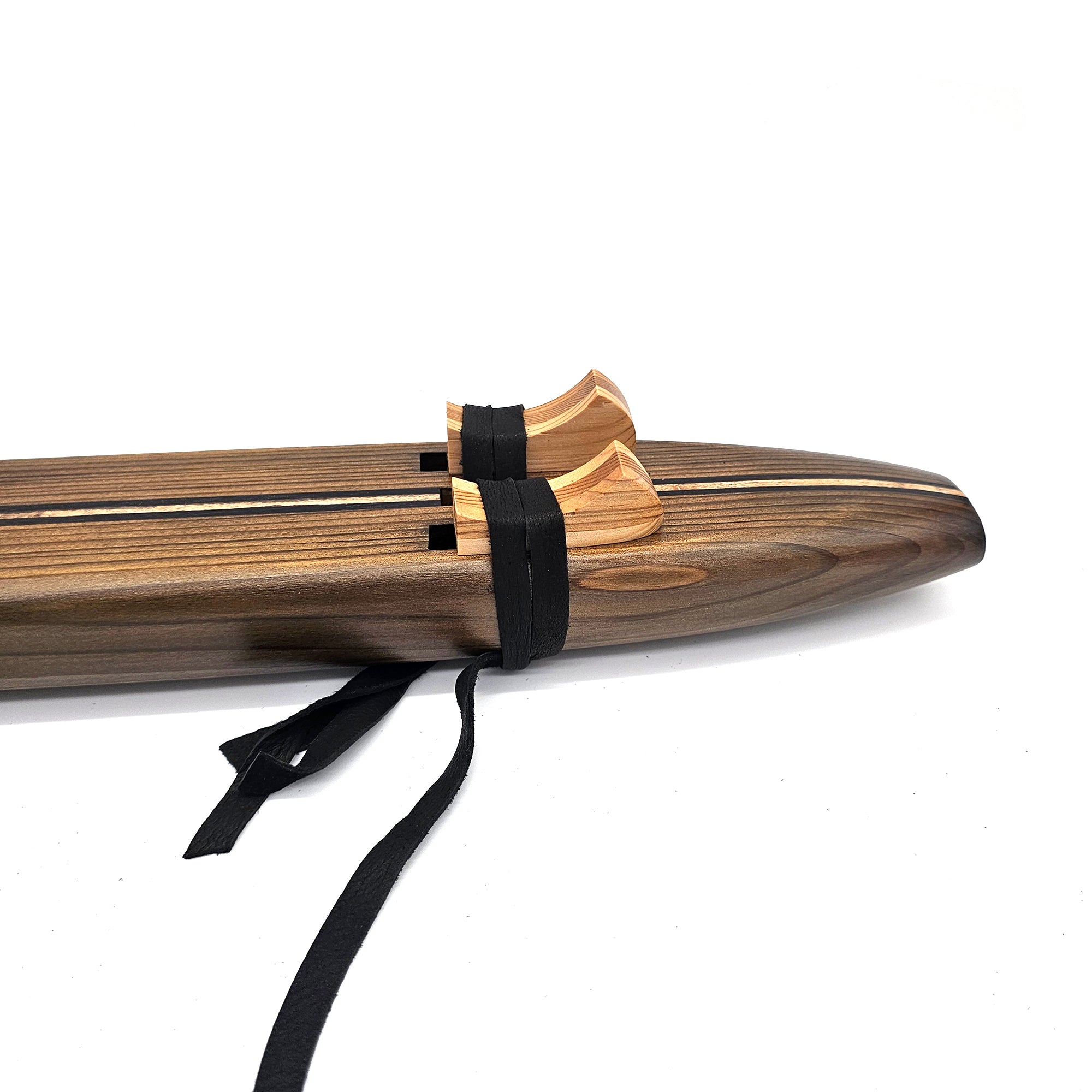 Iron Stained Cedar Native American Style G Drone Flute