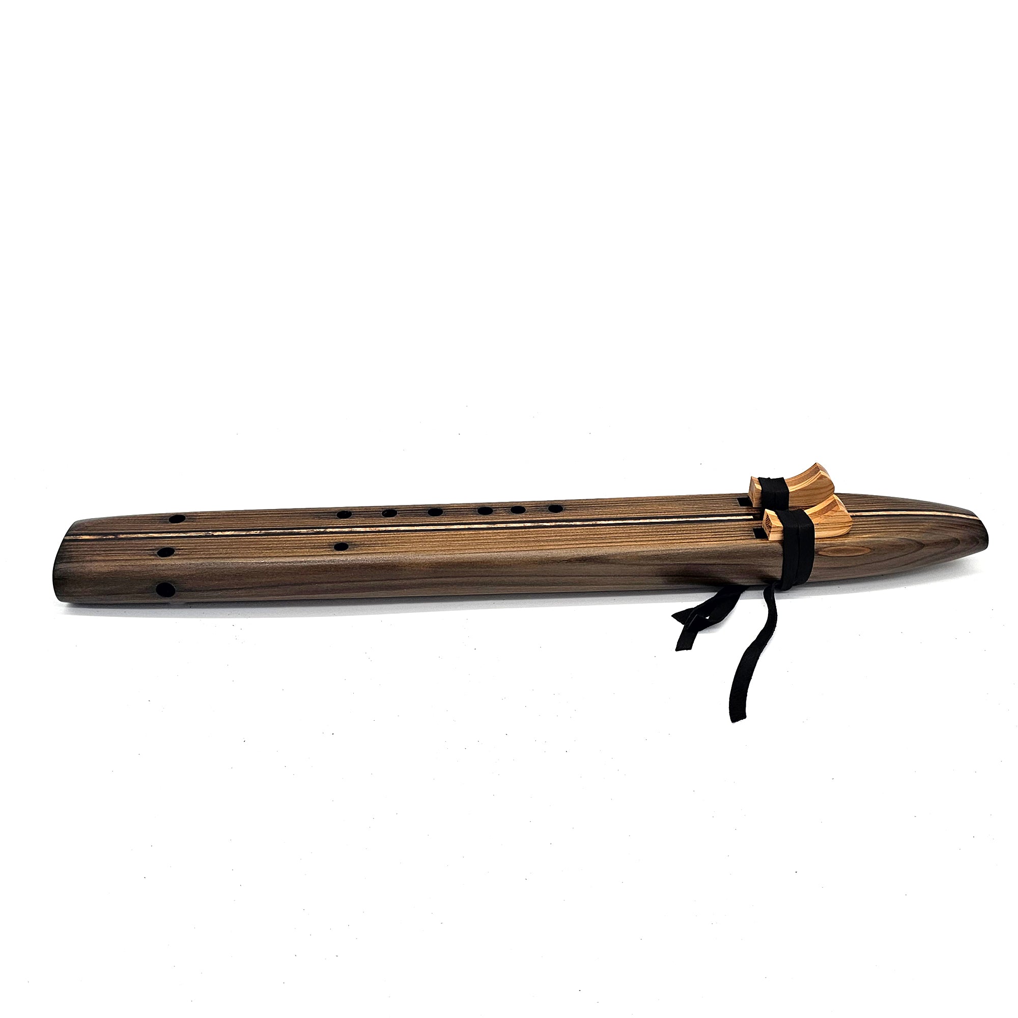 Iron Stained Cedar Native American Style G Drone Flute