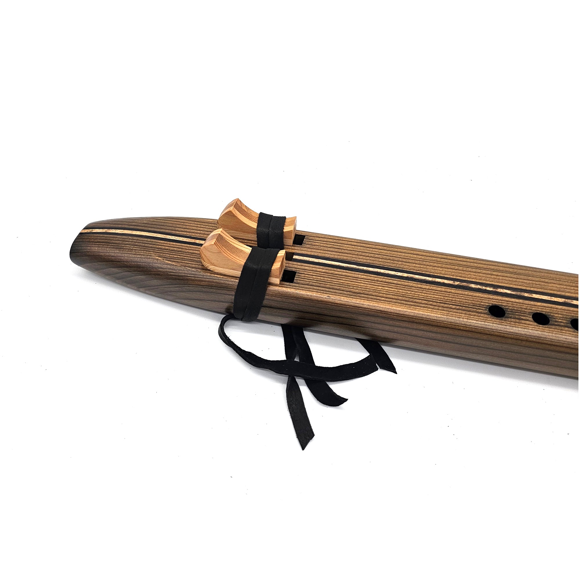Iron Stained Cedar Native American Style G Drone Flute