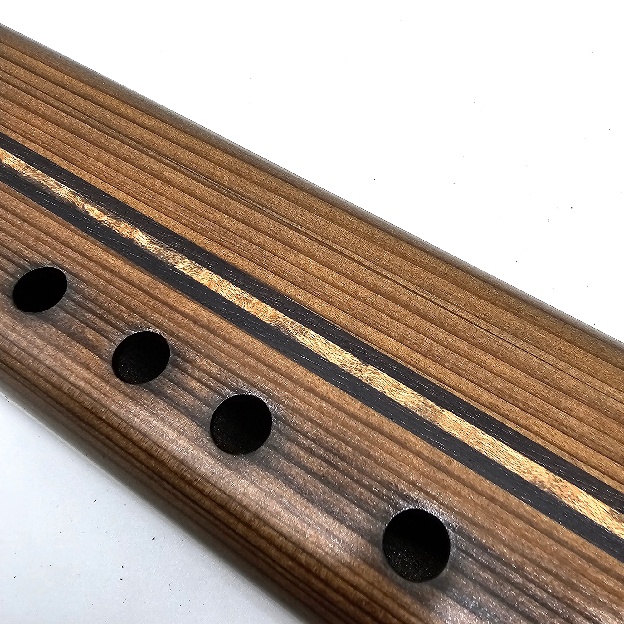Iron Stained Cedar Native American Style G Drone Flute