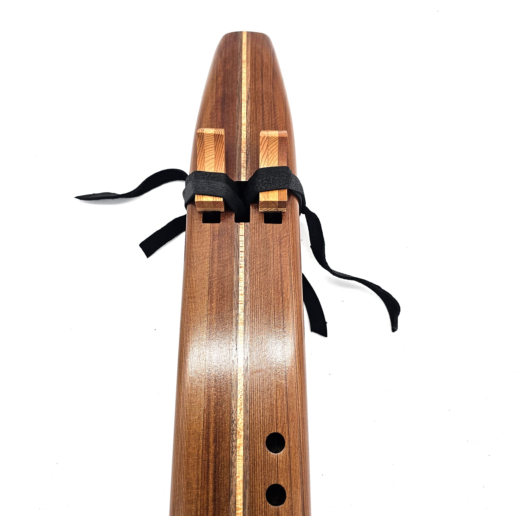 Western Red Cedar Native American Style Drone Flute - Key of G