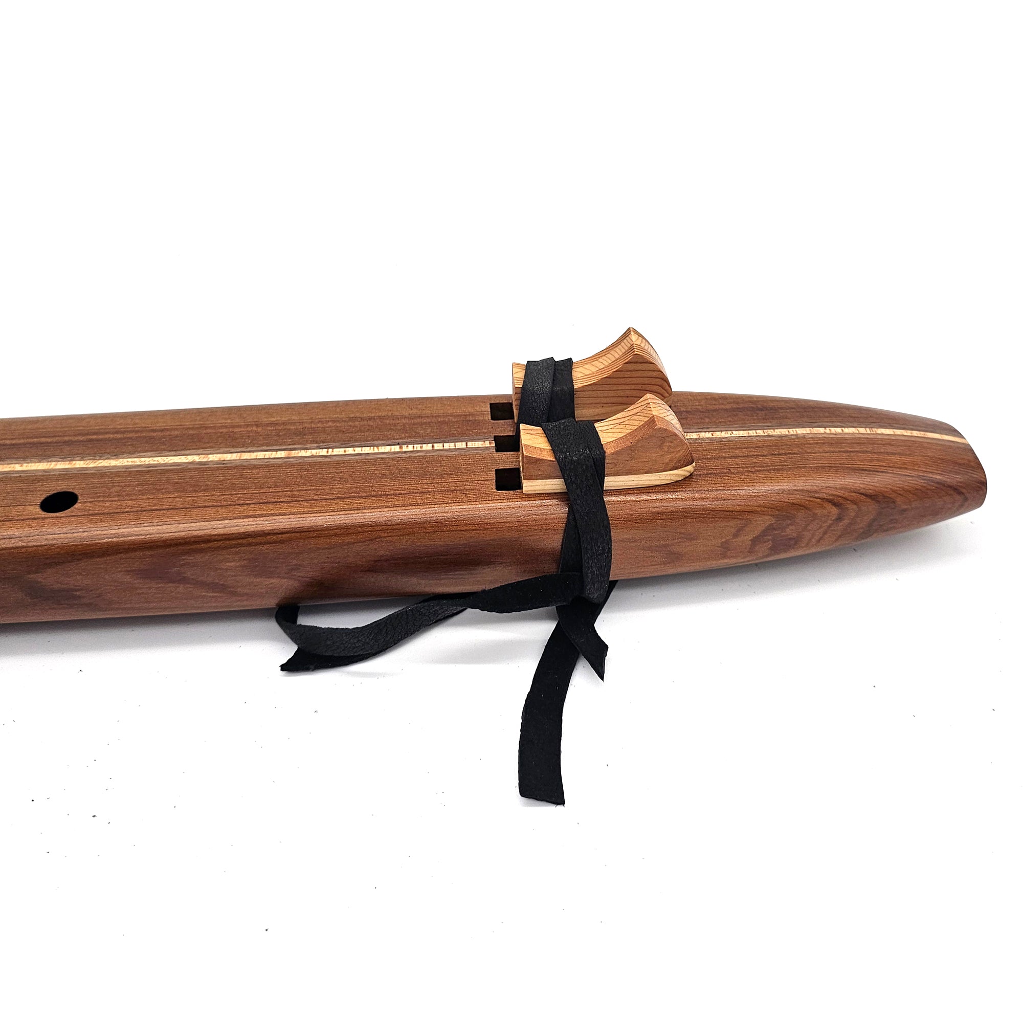 Western Red Cedar Native American Style Drone Flute - Key of G