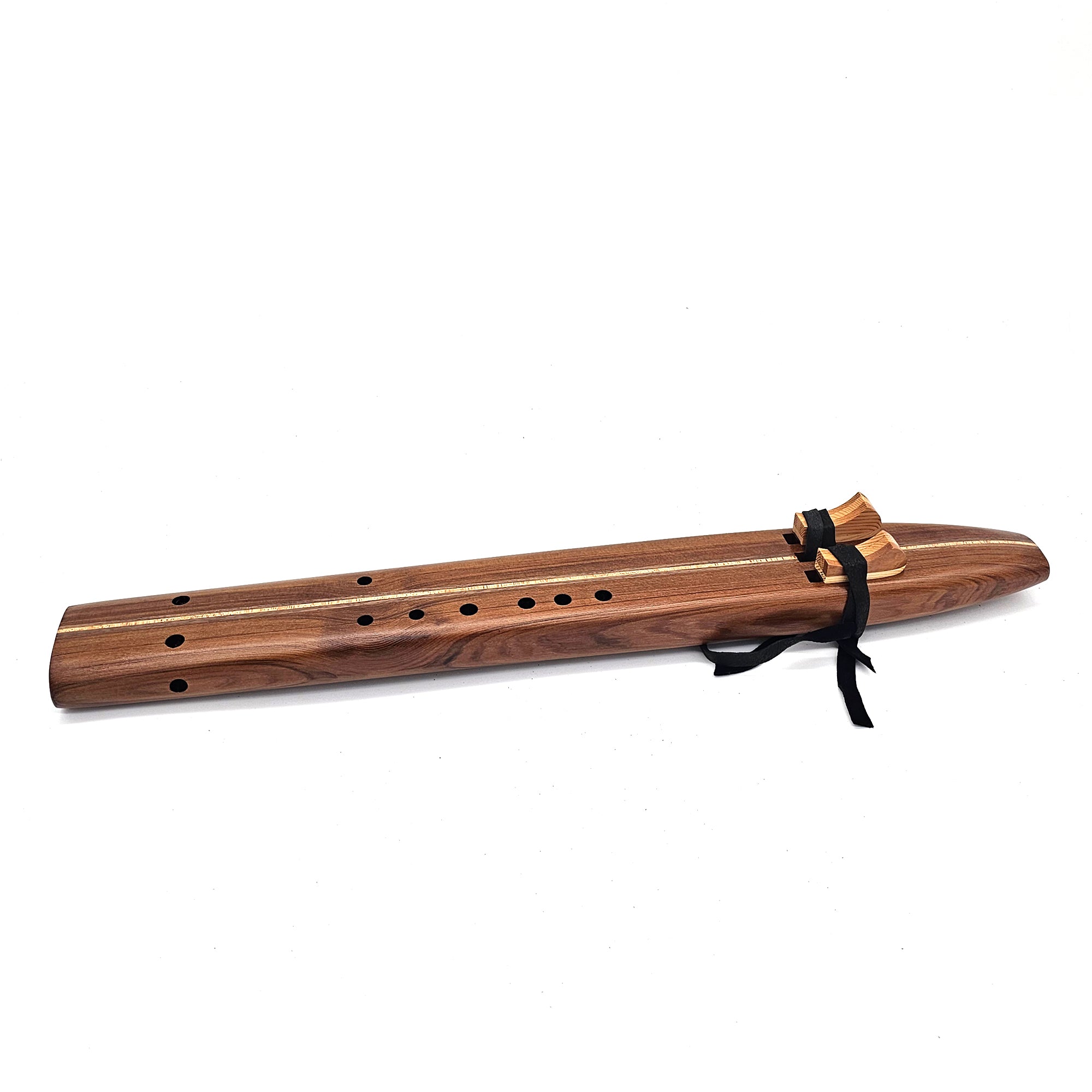 Western Red Cedar Native American Style Drone Flute - Key of G
