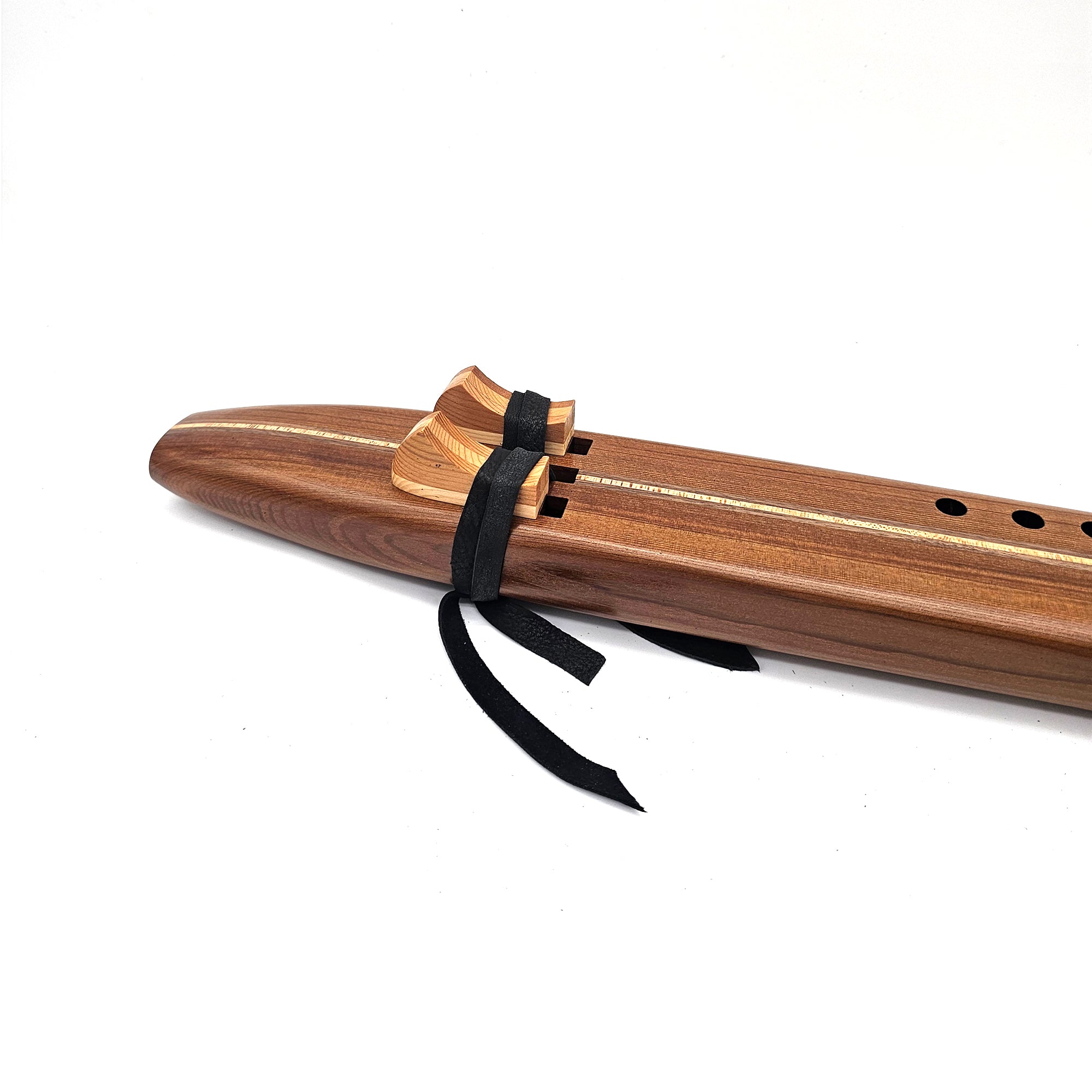 Western Red Cedar Native American Style Drone Flute - Key of G