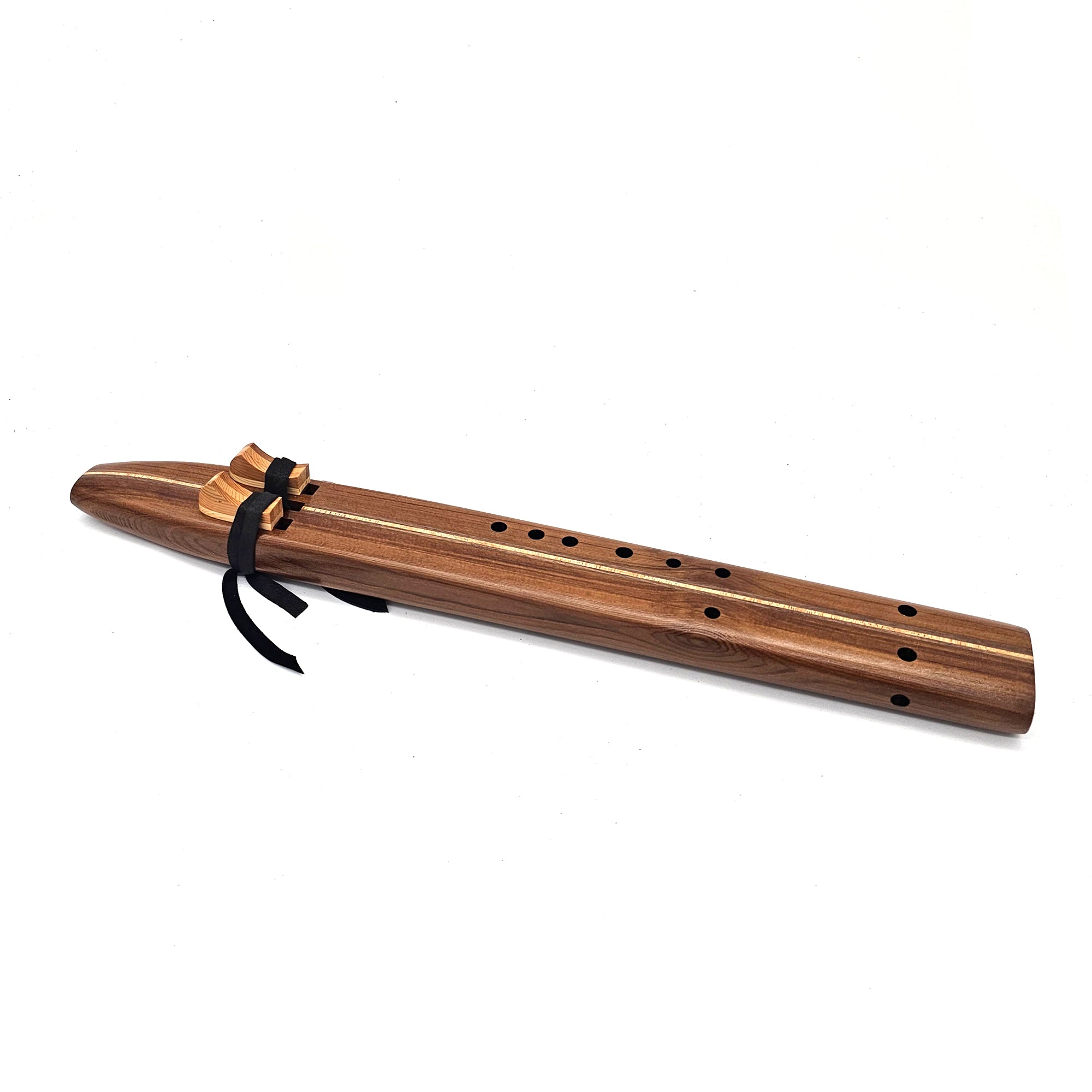 Western Red Cedar Native American Style Drone Flute - Key of G