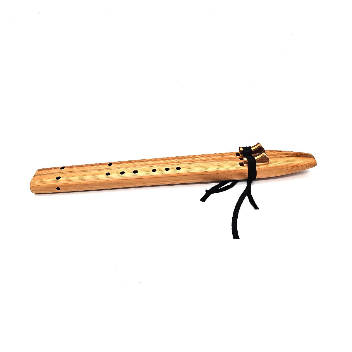 F Sharp Drone Flute In Western Red Cedar - (fingering holes on left side)