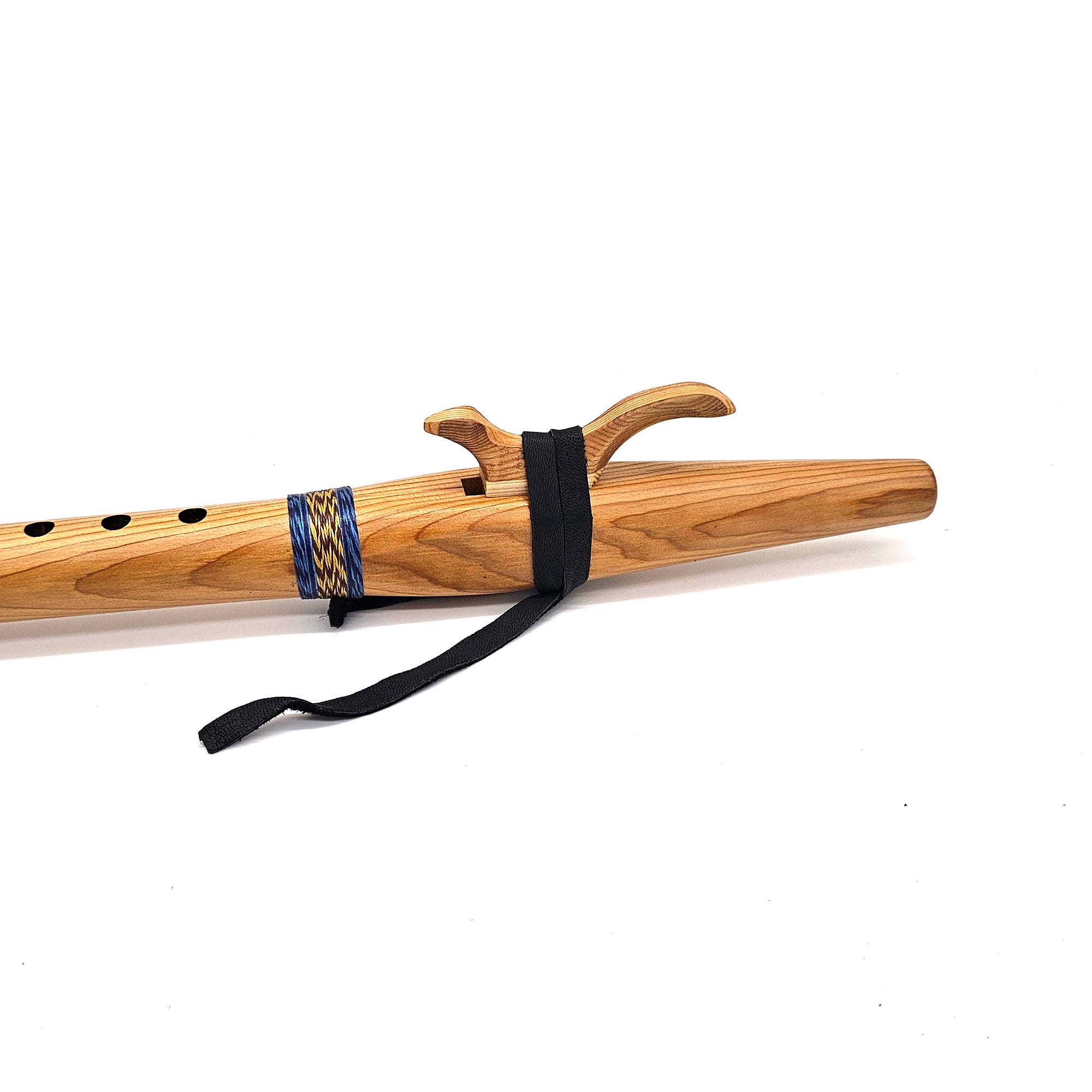 Figured Golden Cedar Native American Style A Flute