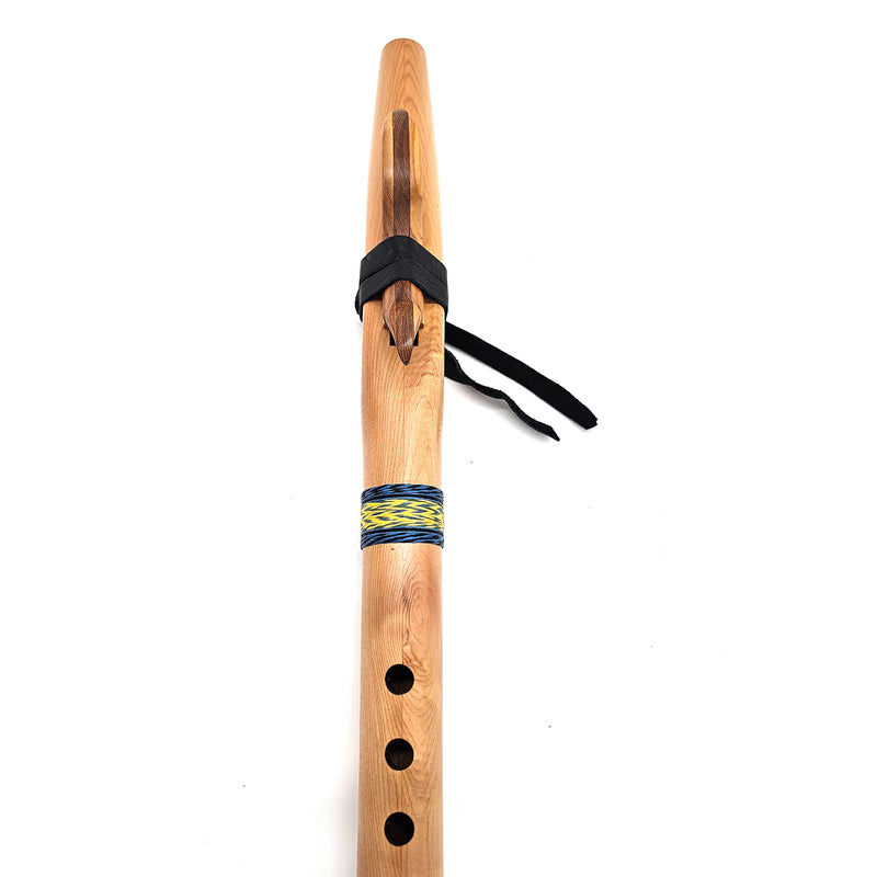 Figured Golden Cedar Native American Style G Flute