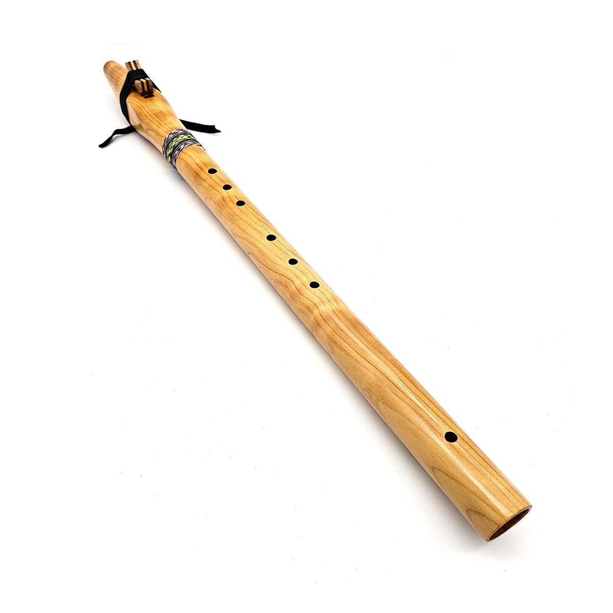 Figured Port Orford Cedar Native American Style Bass B Flute