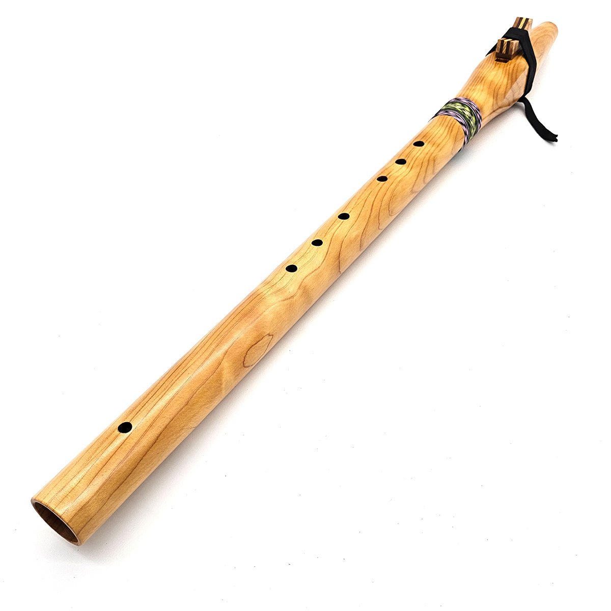 Figured Port Orford Cedar Native American Style Bass B Flute
