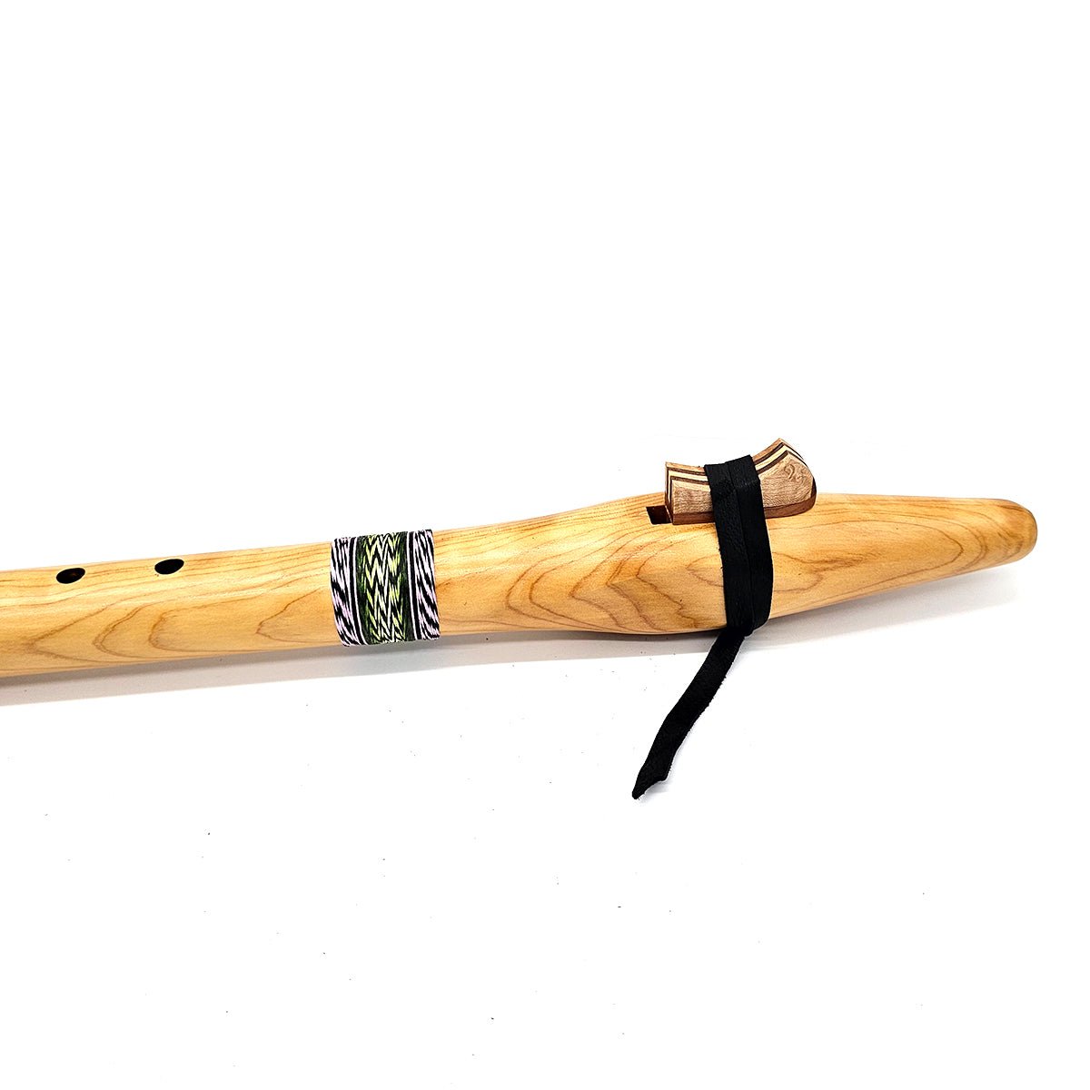 Figured Port Orford Cedar Native American Style Bass B Flute