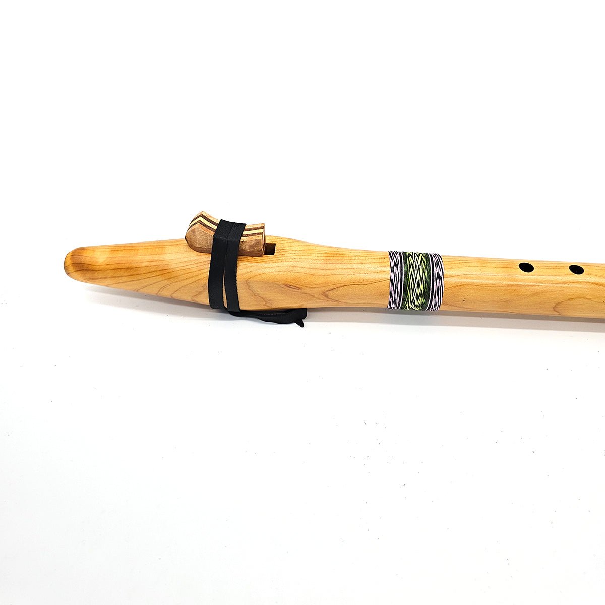 Figured Port Orford Cedar Native American Style Bass B Flute