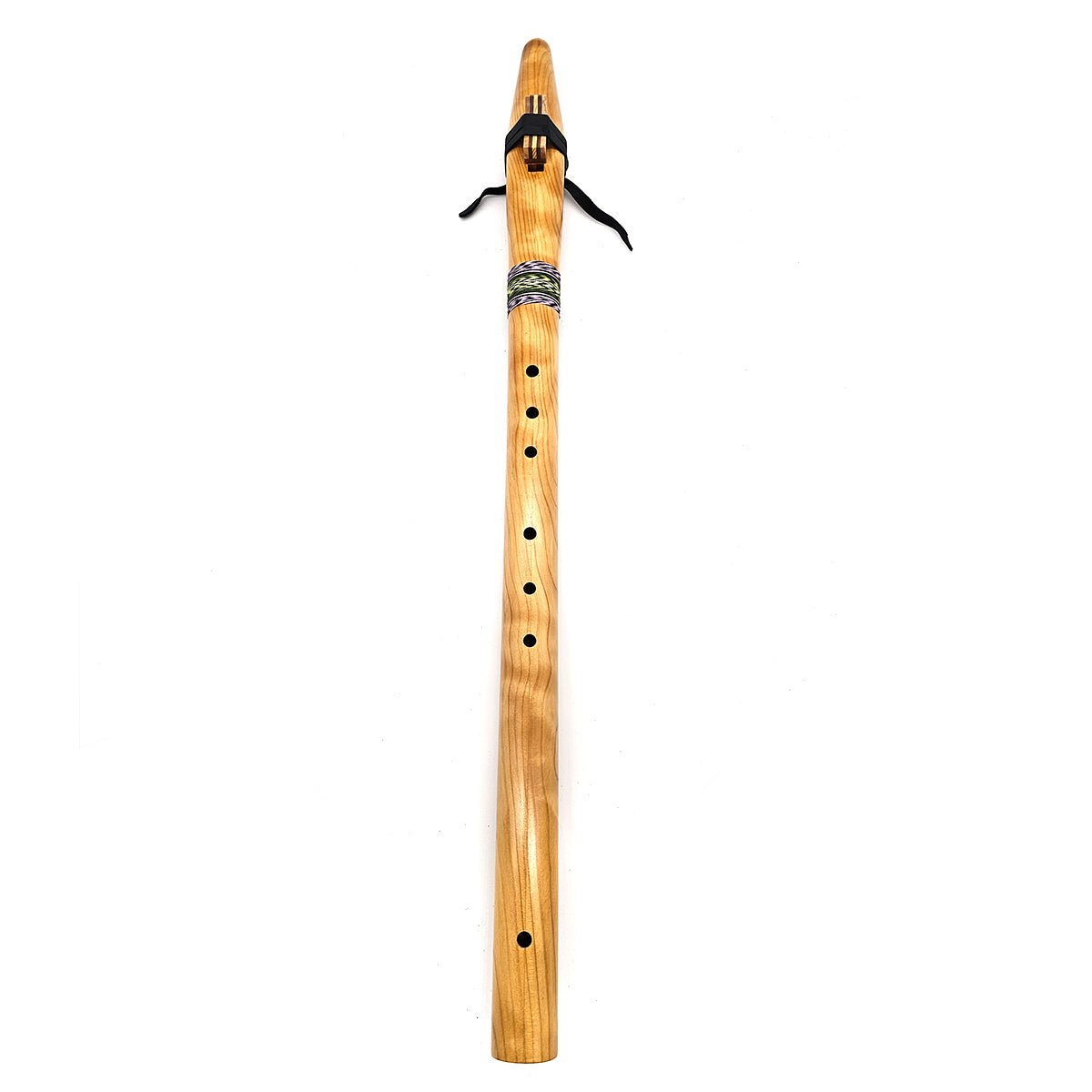 Figured Port Orford Cedar Native American Style Bass B Flute