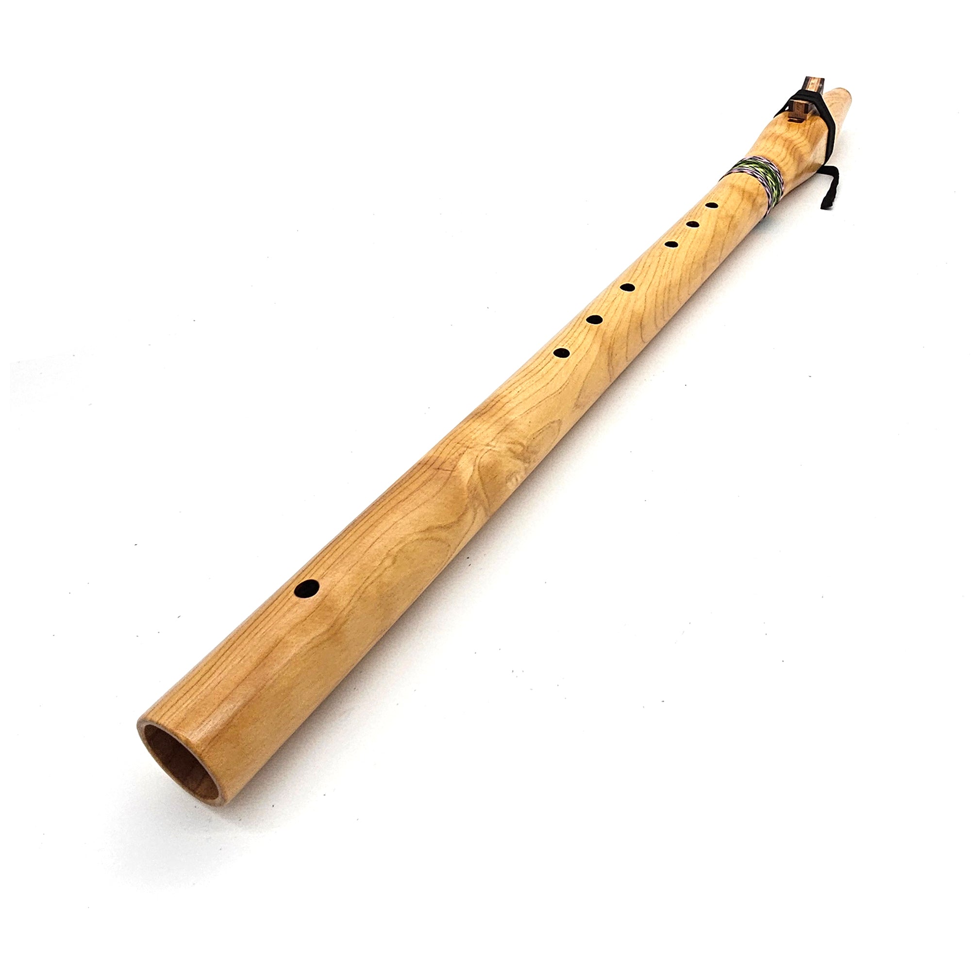 Figured Port Orford Cedar Native American Style Bass B Flute