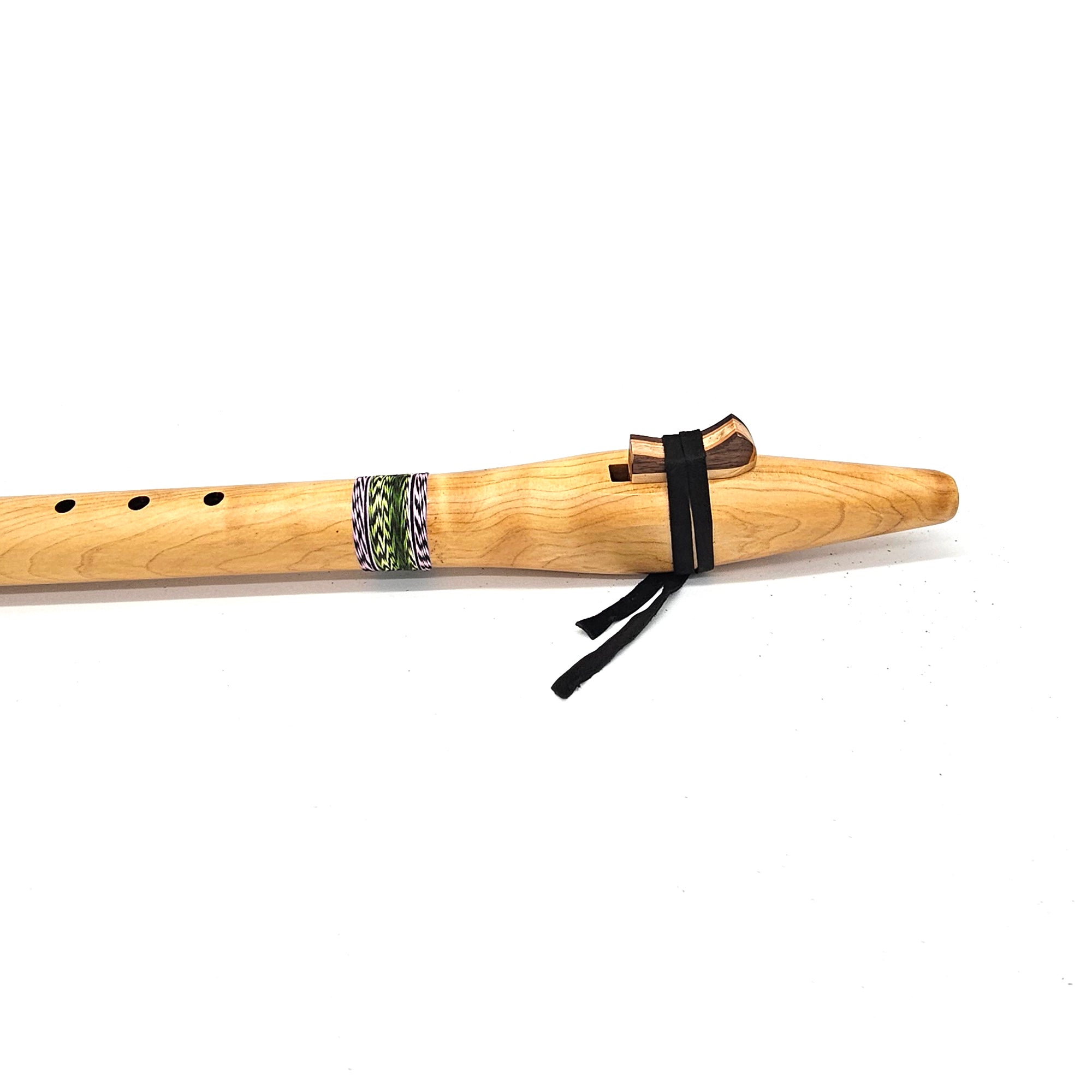 Figured Port Orford Cedar Native American Style Bass B Flute