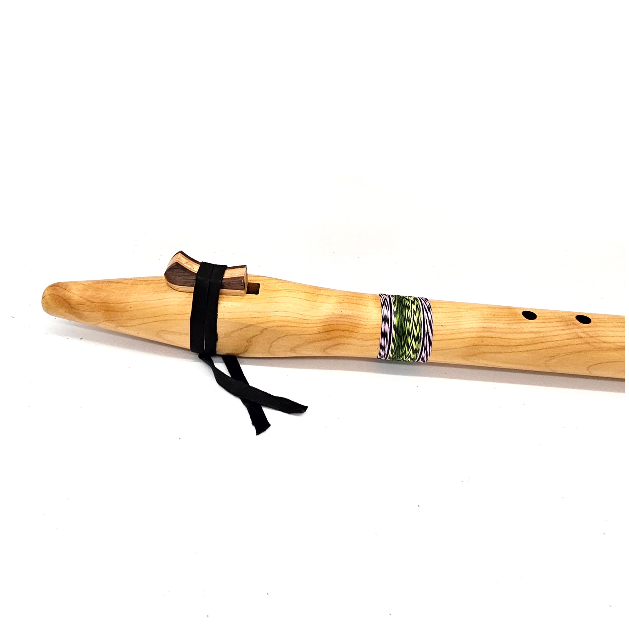 Figured Port Orford Cedar Native American Style Bass B Flute