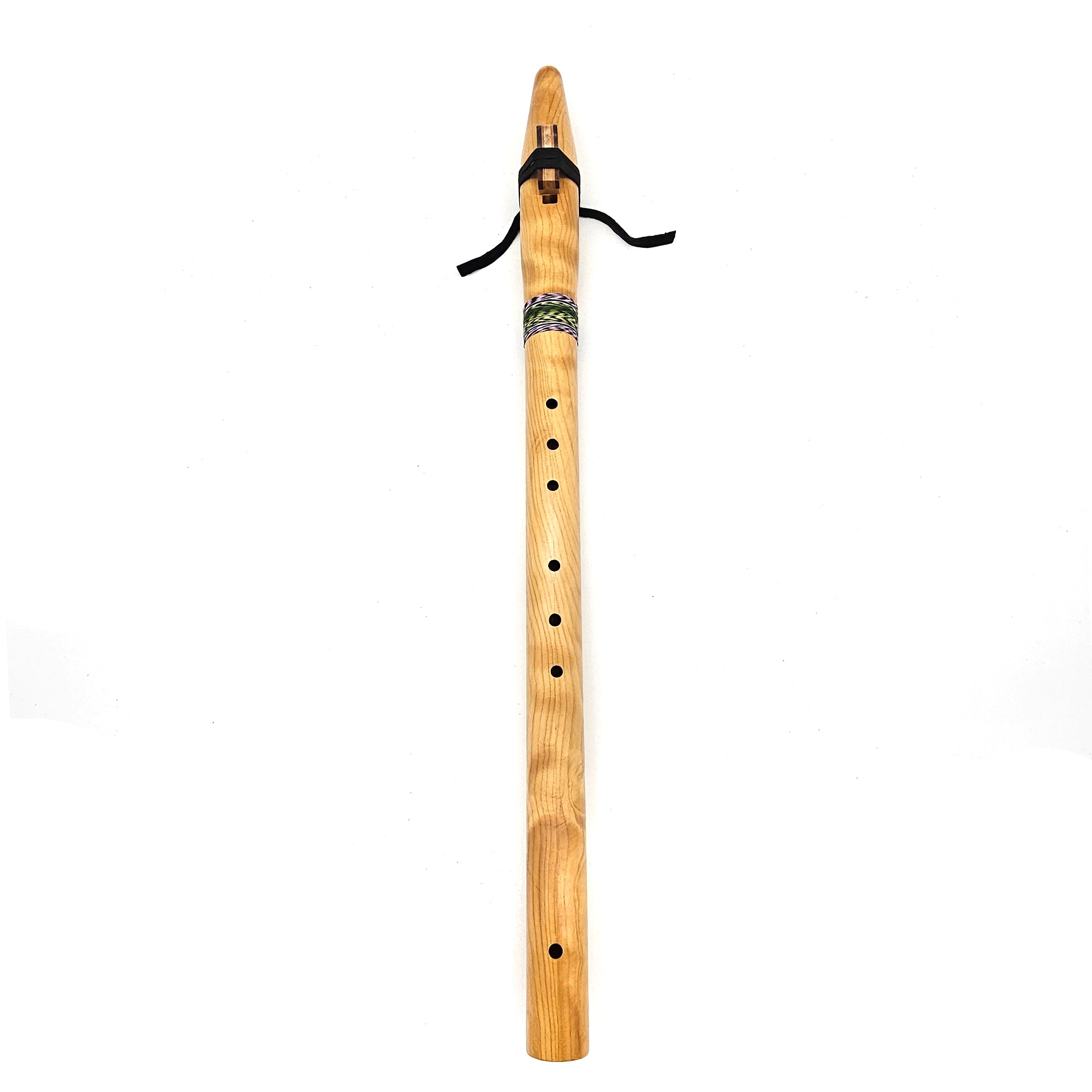 Figured Port Orford Cedar Native American Style Bass B Flute