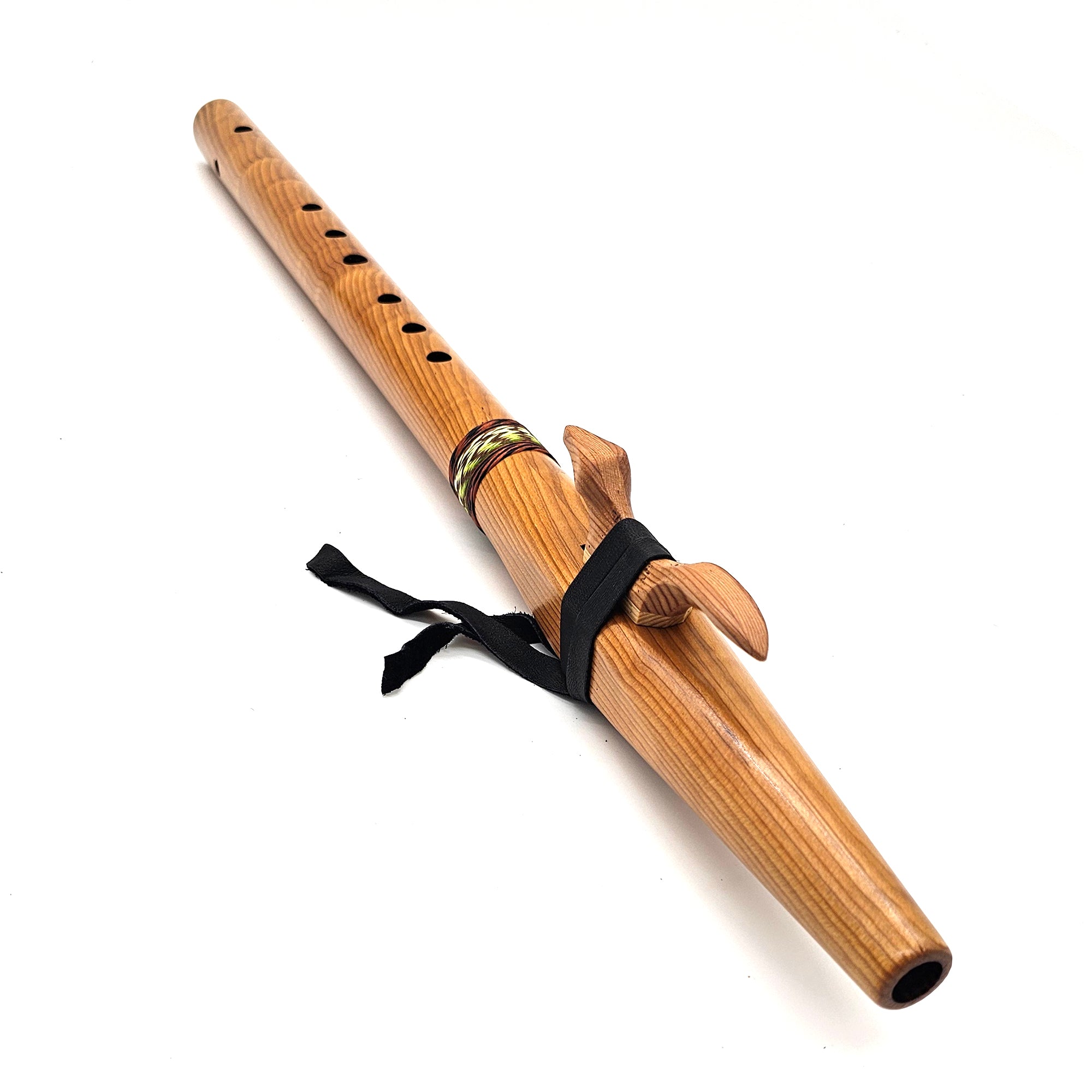 Flame Cedar Native American Style F Sharp Flute