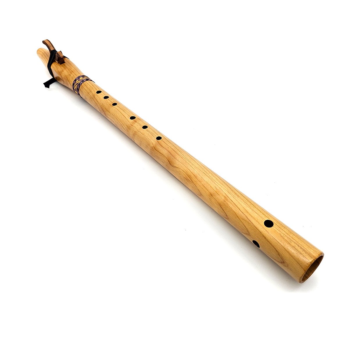 Flame Port Orford Cedar Native American Style Bass C Flute