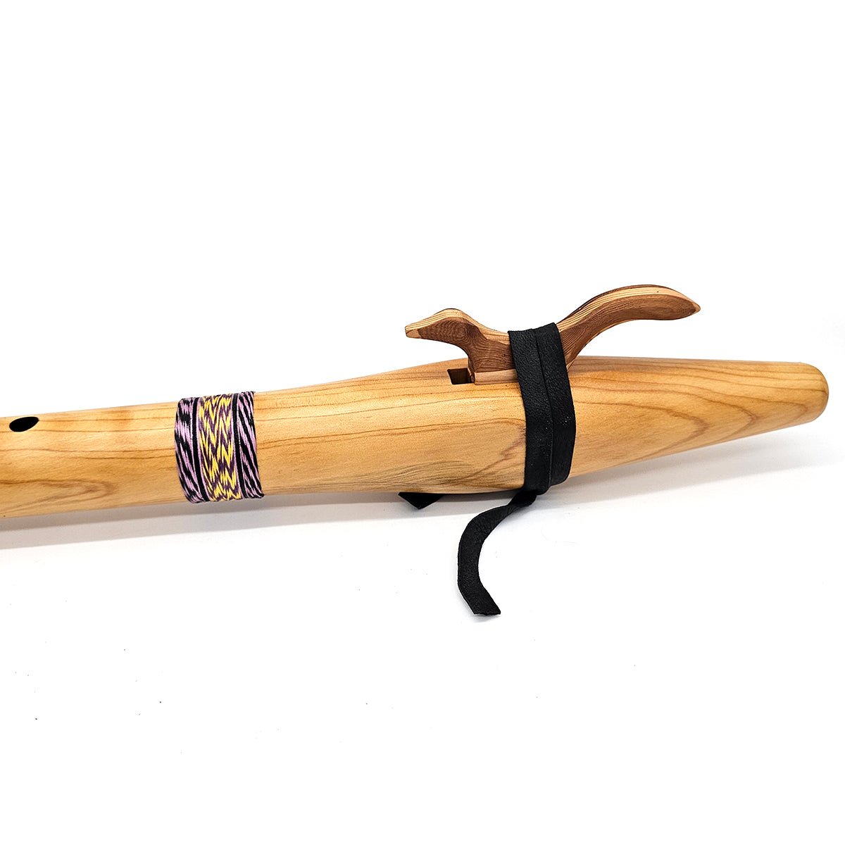 Flame Port Orford Cedar Native American Style Bass C Flute