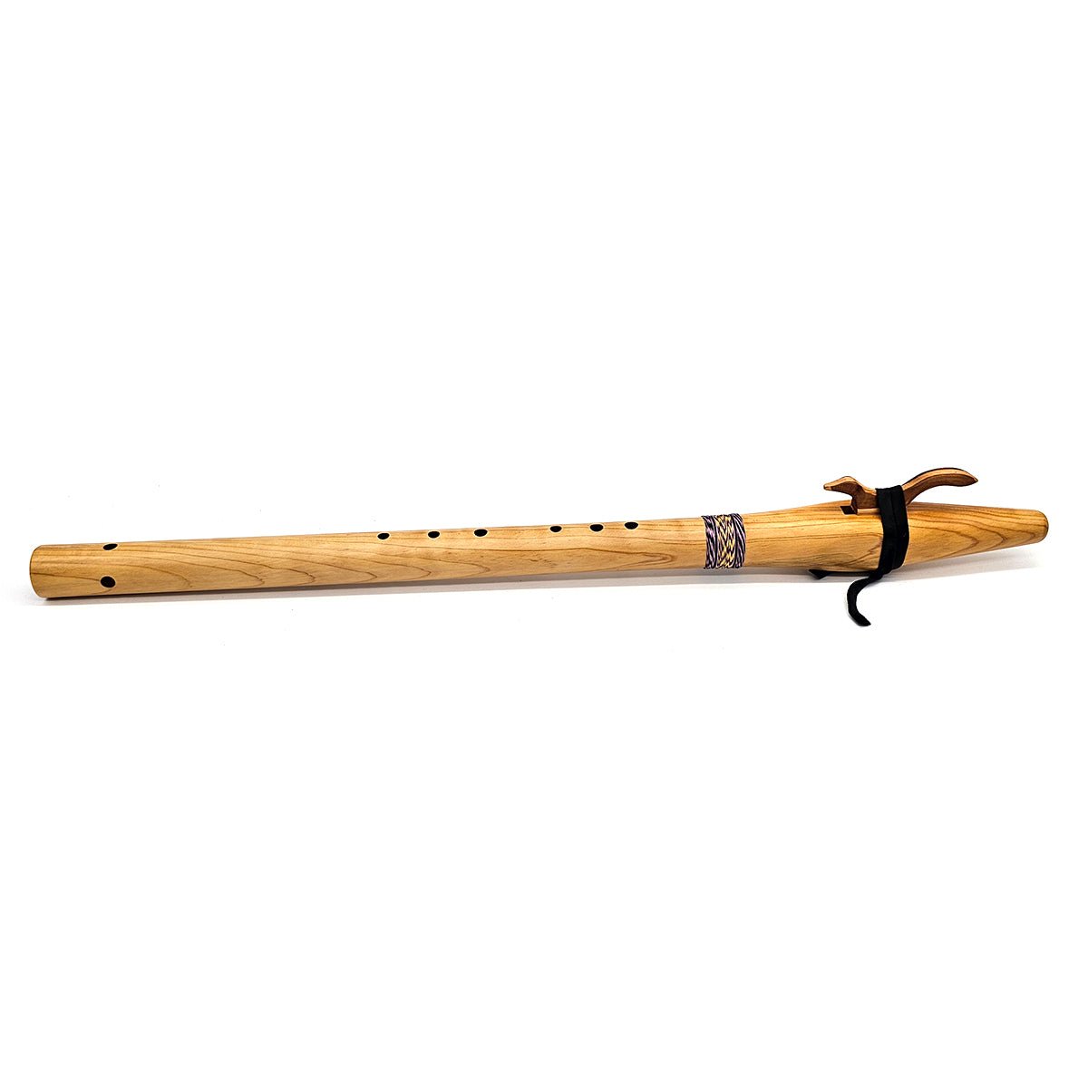 Flame Port Orford Cedar Native American Style Bass C Flute