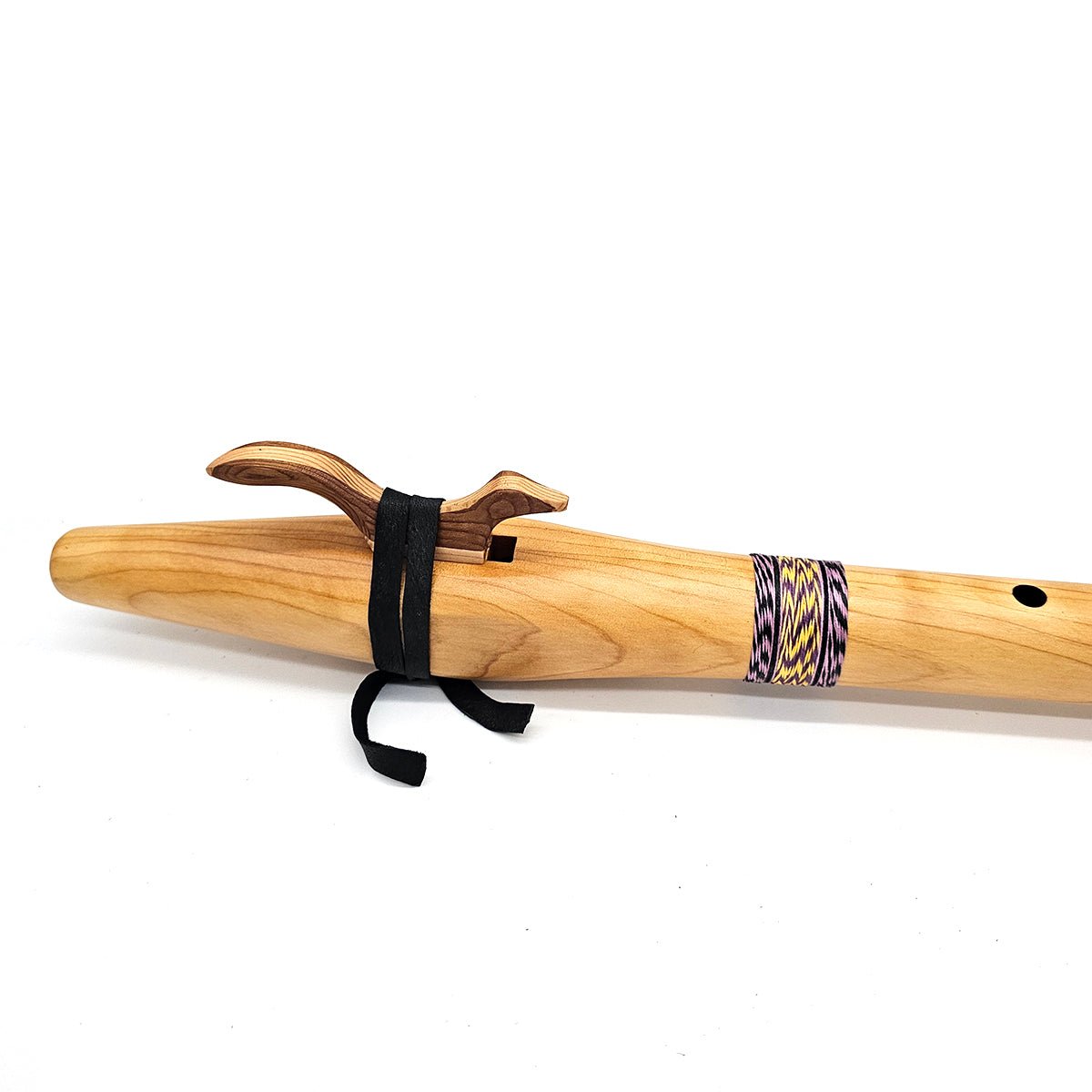 Flame Port Orford Cedar Native American Style Bass C Flute