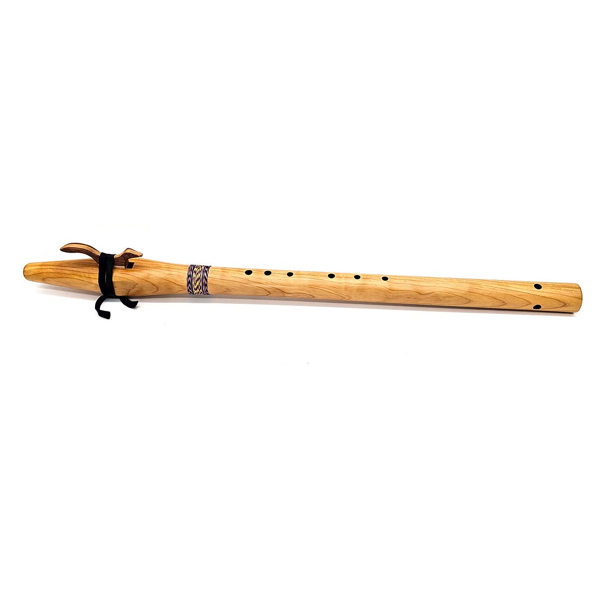 Flame Port Orford Cedar Native American Style Bass C Flute