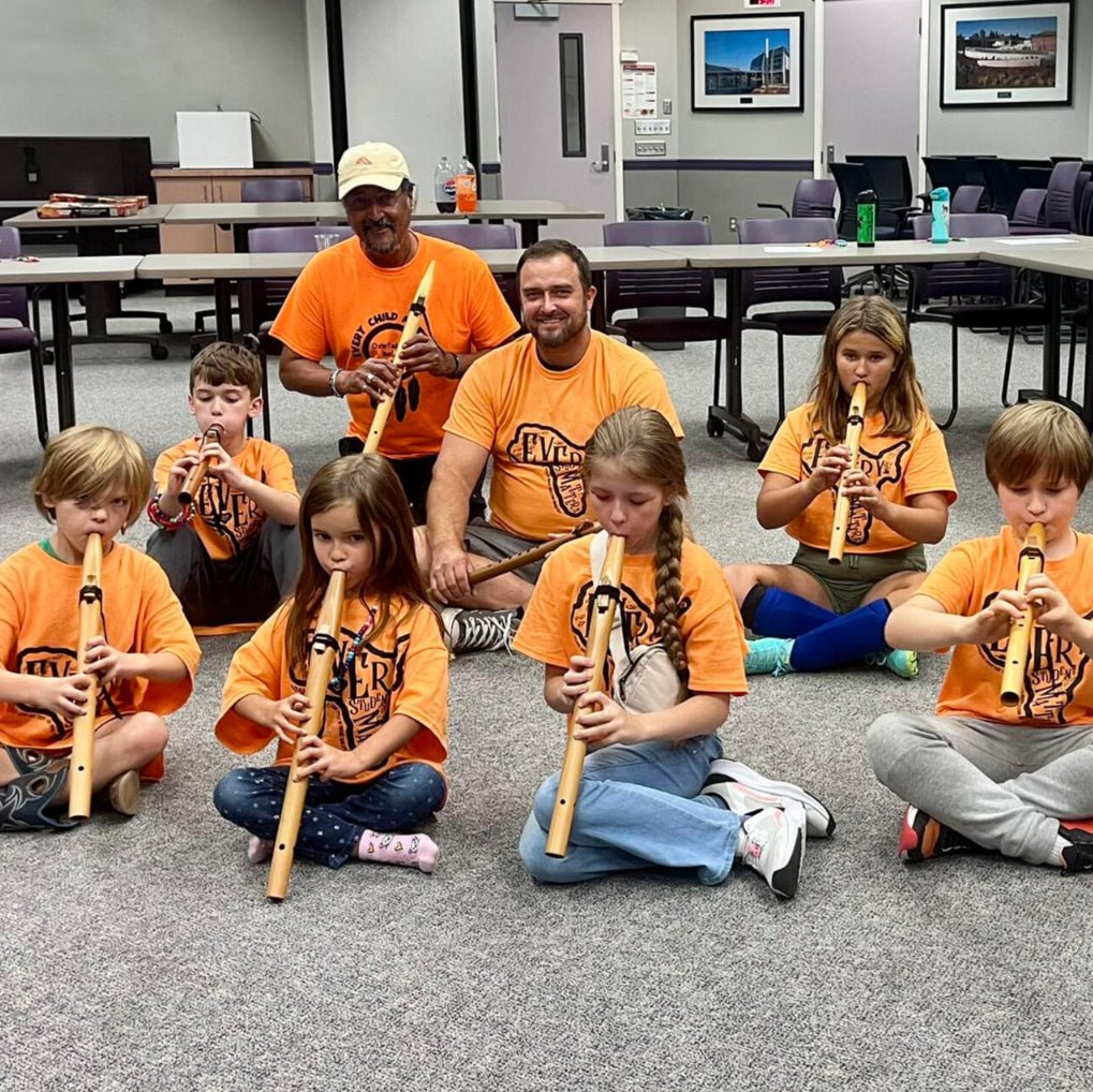 Flute Playing Teaching Package for Tribes, Schools and Groups
