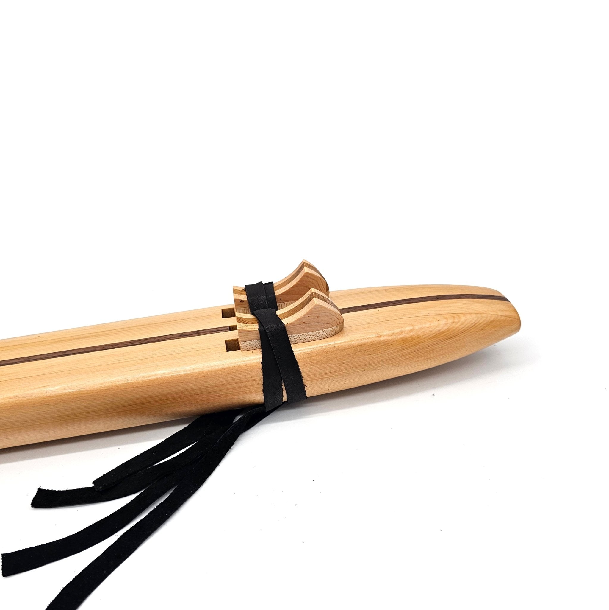 G Drone Flute in western red cedar (fingering holes on right side)